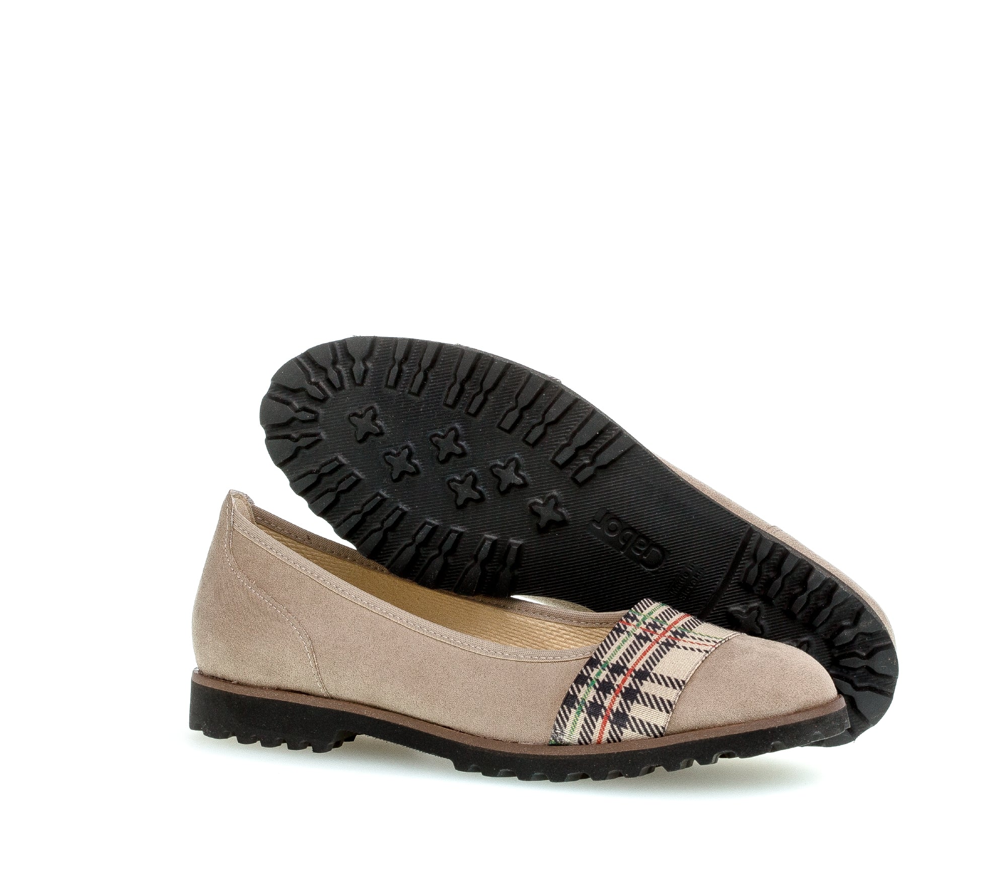 Ballerines beiges à enfiler - Image 3