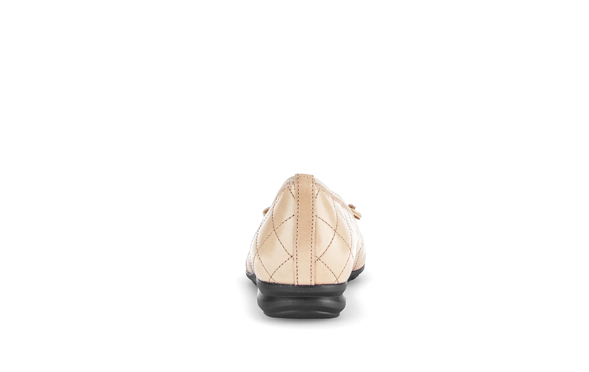 Ballerines beiges en combinaison cuirs - Image 5