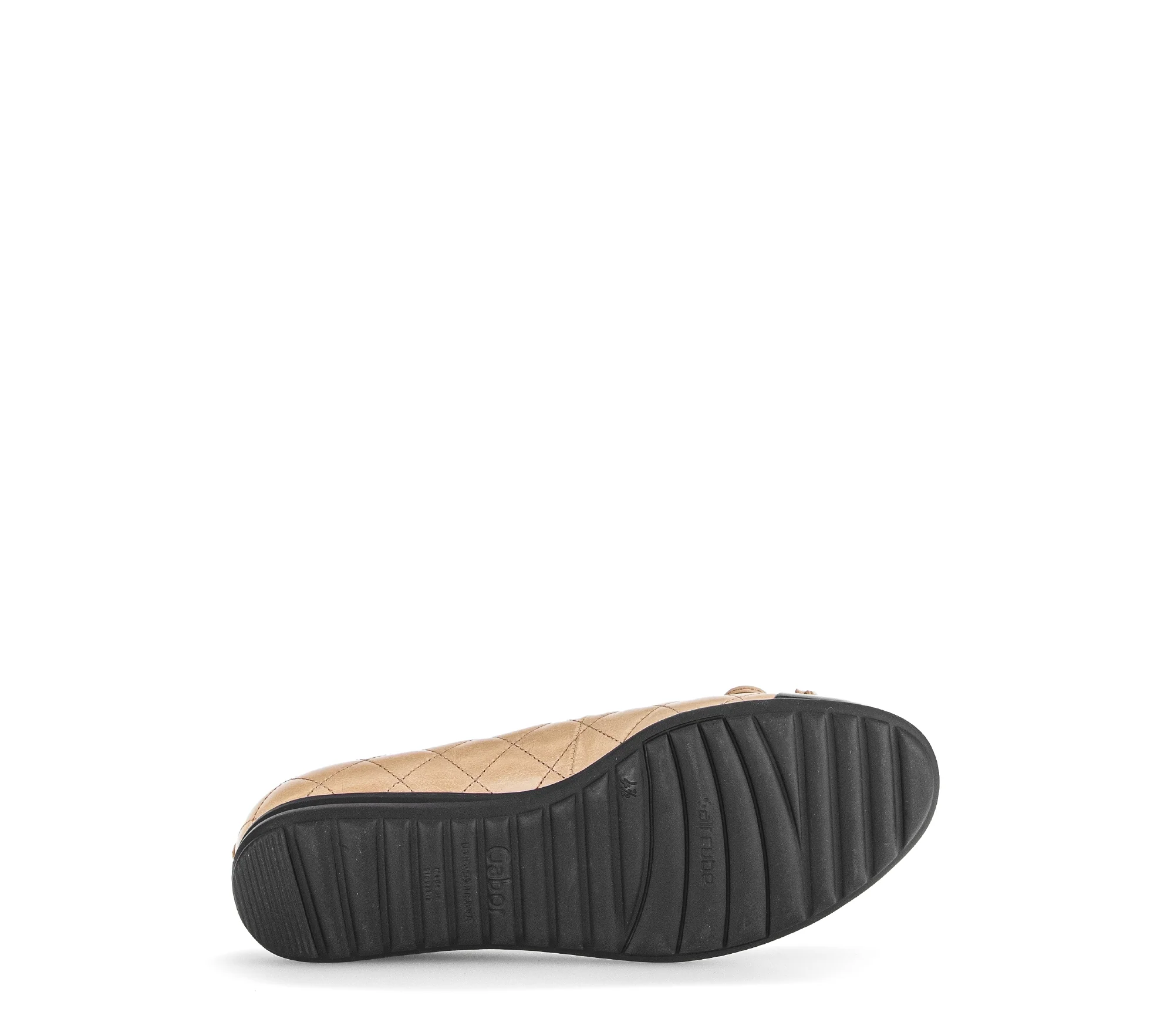 Ballerines beiges en combinaison cuirs - Image 7