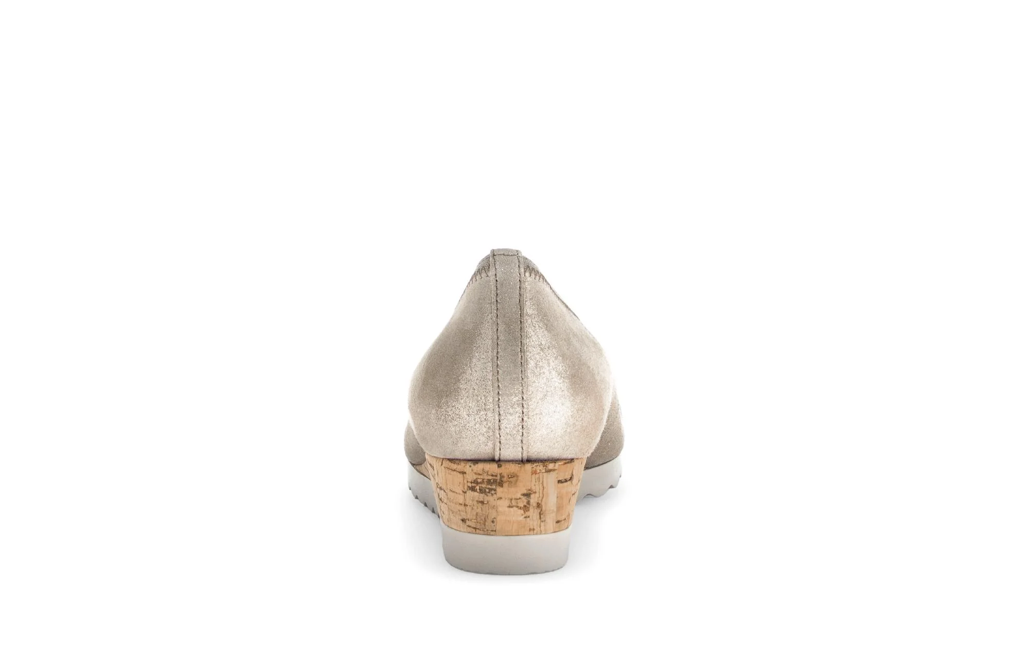 Ballerines beiges/irisées en nubuck - Image 4