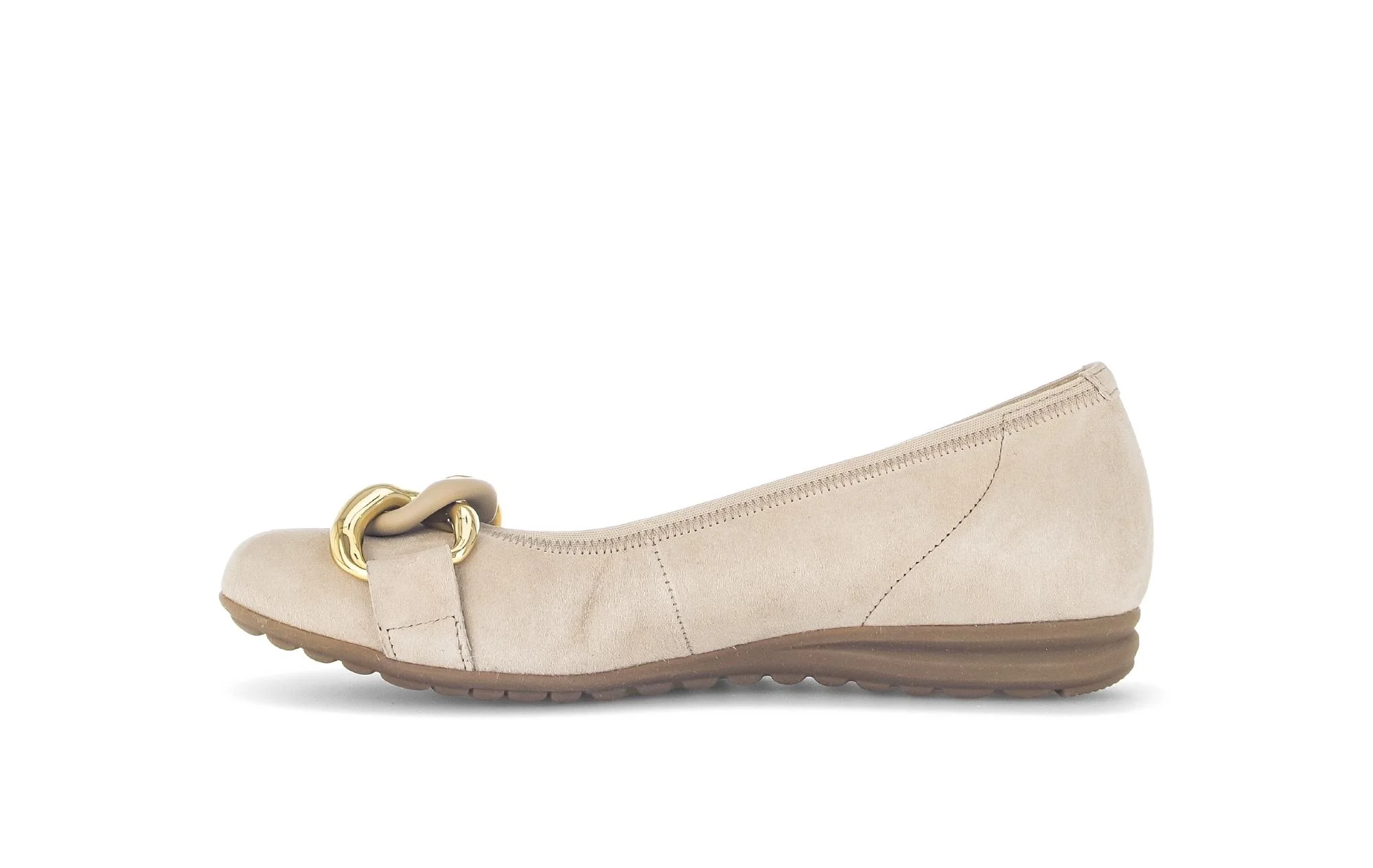 Ballerines beiges en nubuck - Image 2