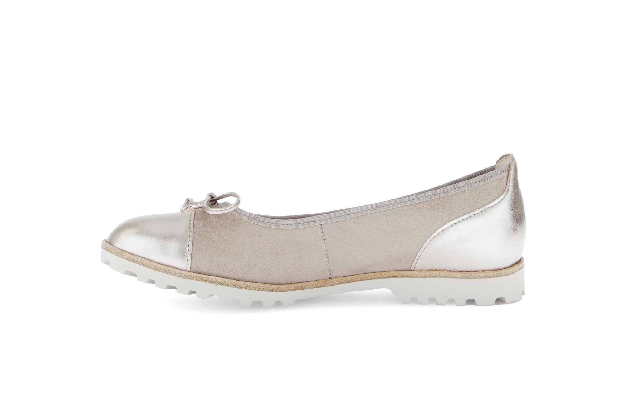 Ballerines beiges en nubuck - Image 2