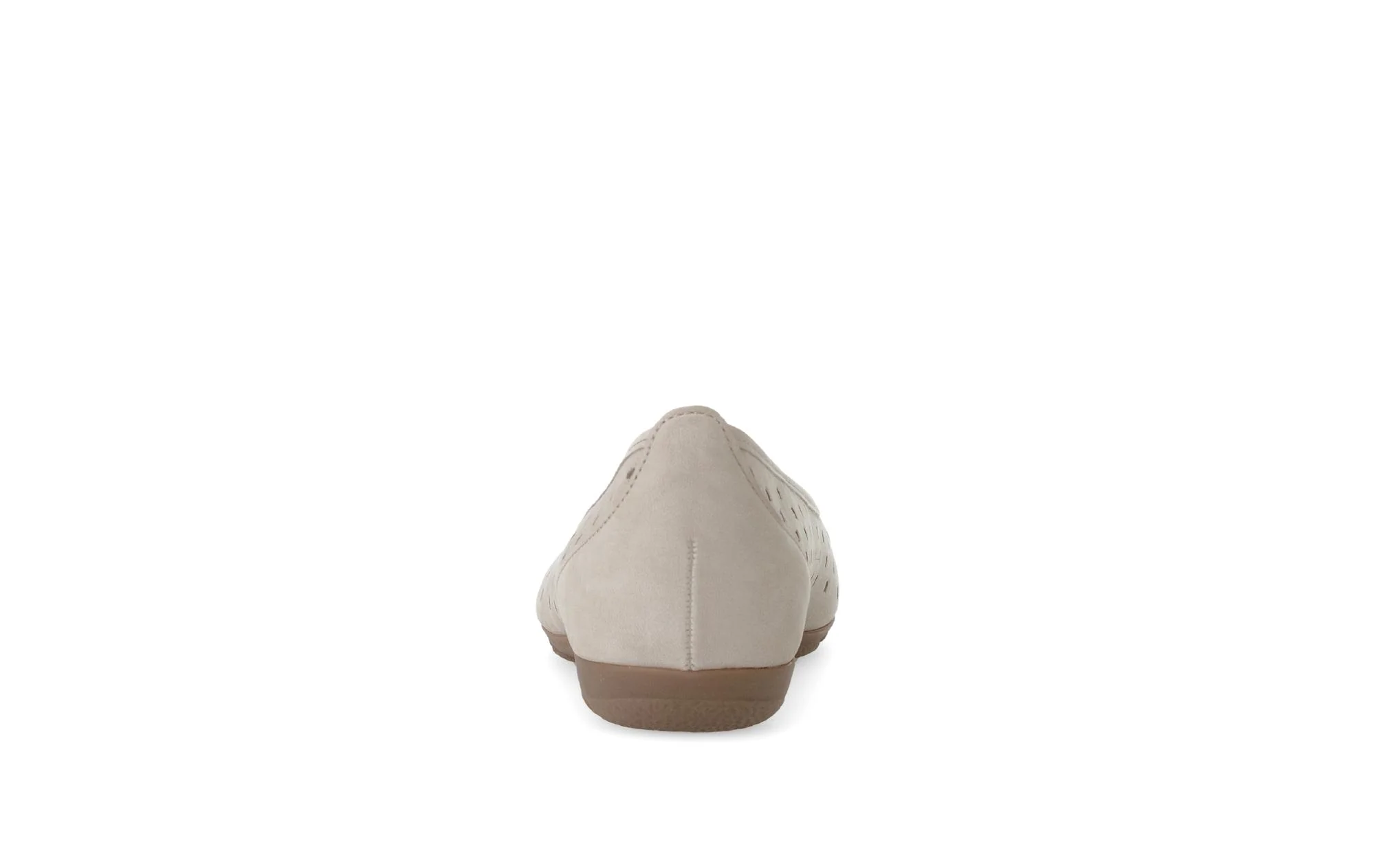 Ballerines perforées beiges en Nubuck - Image 4