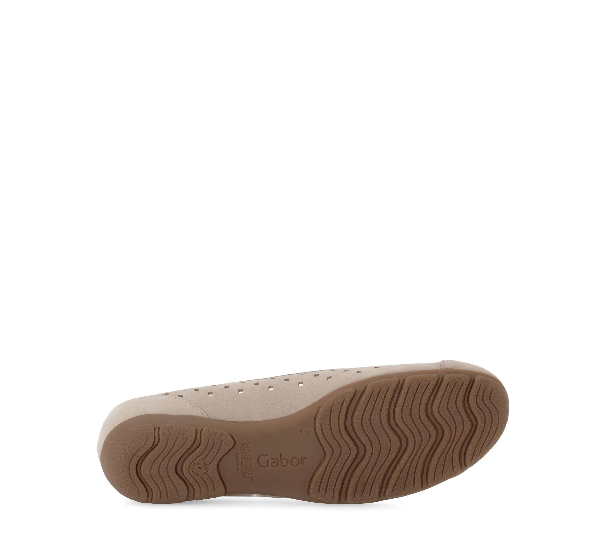 Ballerines perforées beiges en Nubuck - Image 7