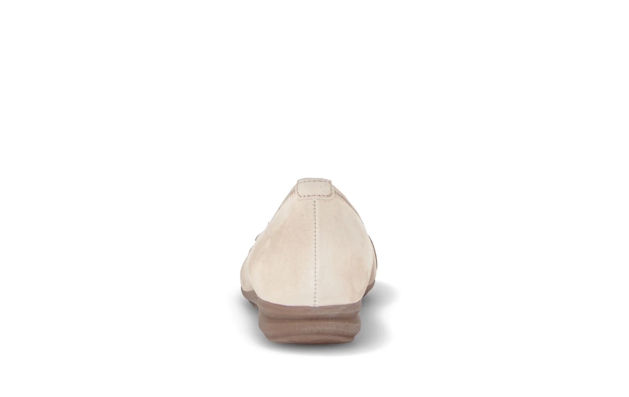 Ballerines beiges en cuir - Image 4