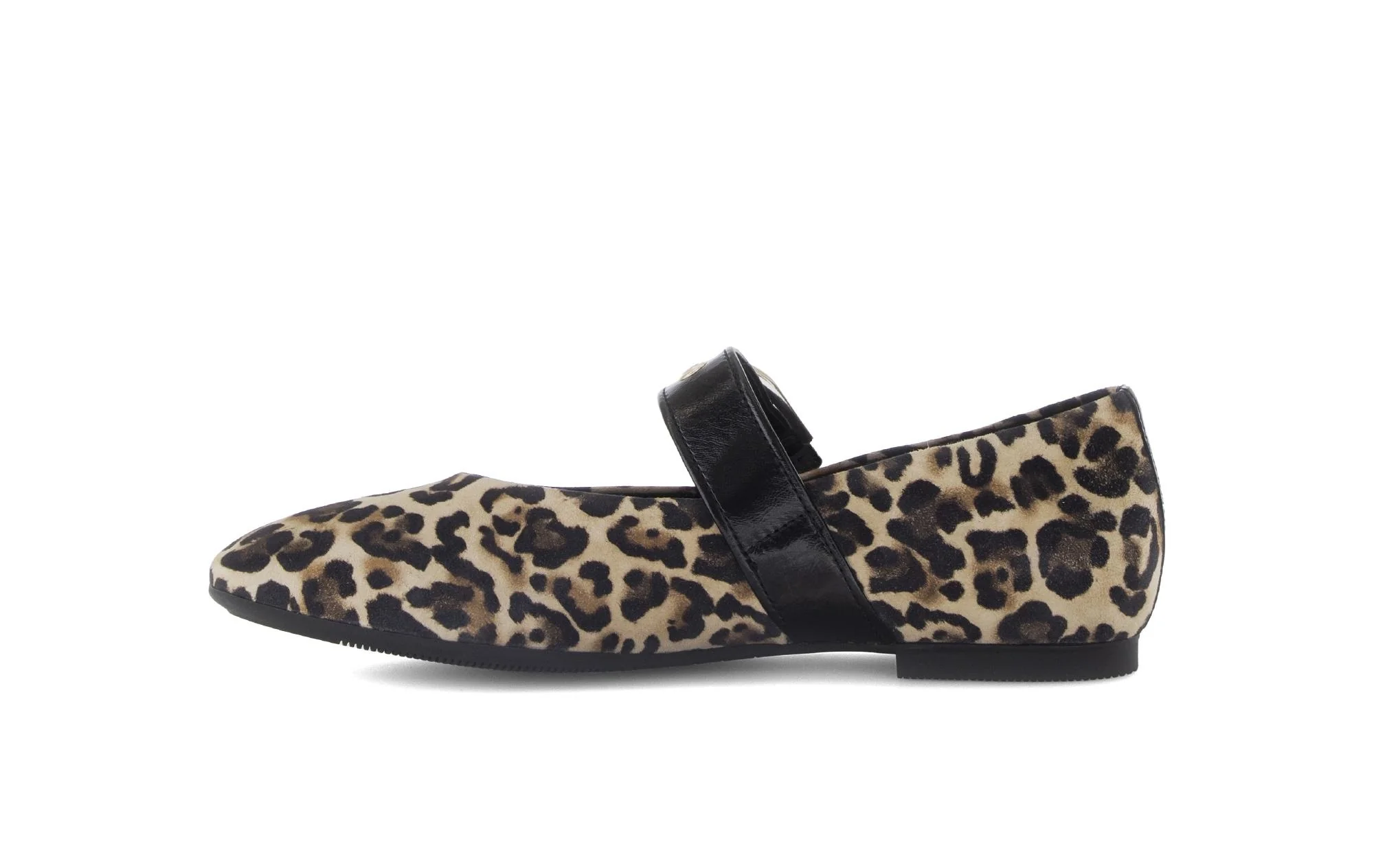 Ballerines beiges en cuir - Image 2