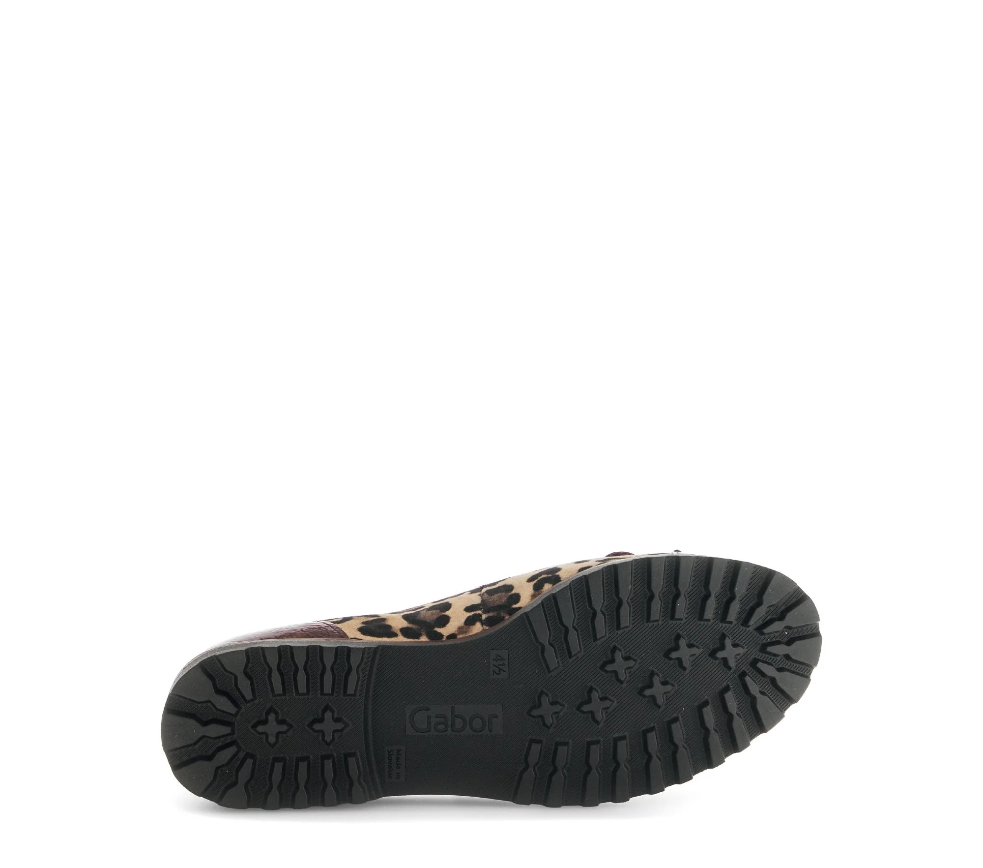 Ballerines léopard et rouge en cuir - Image 7