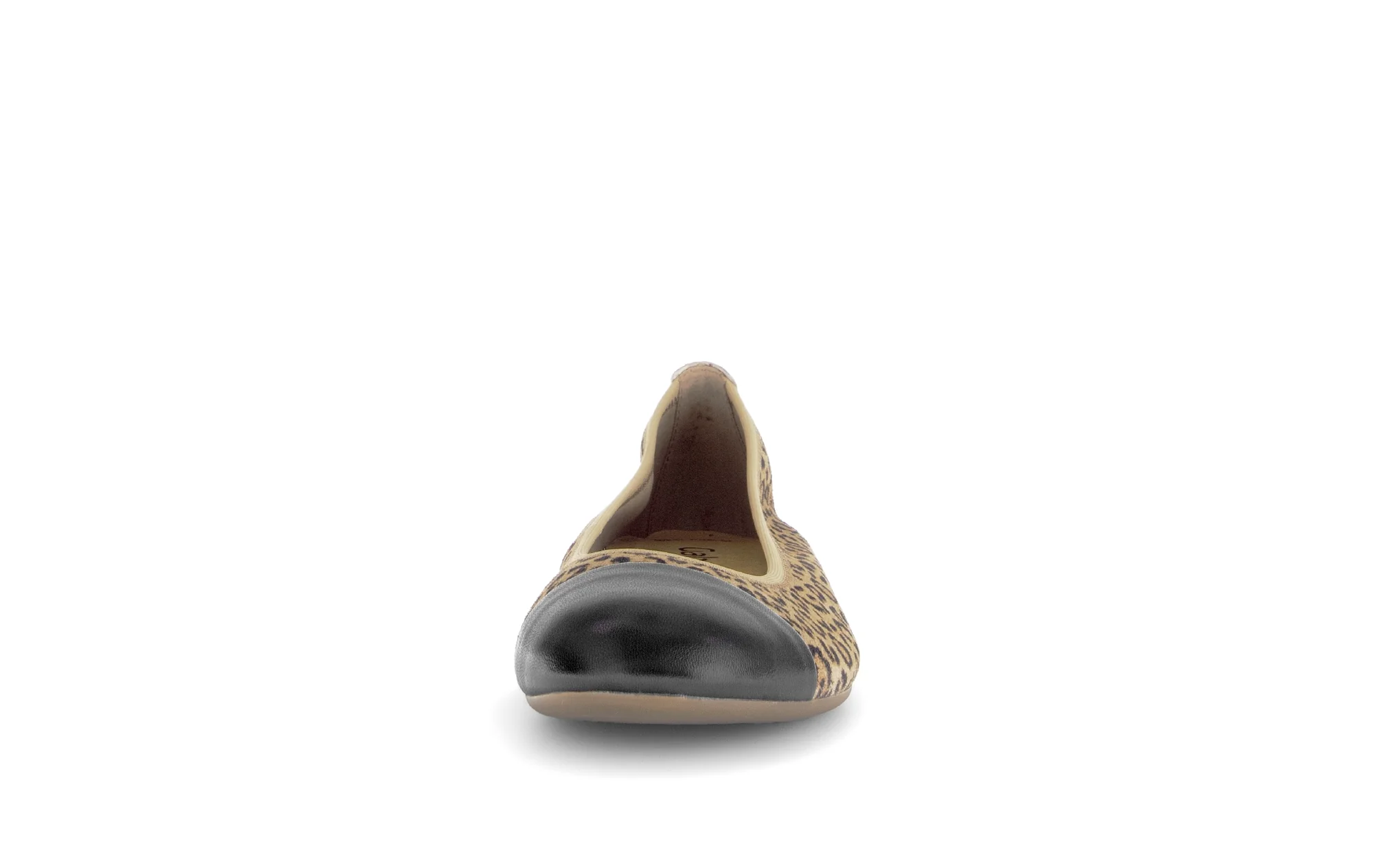 Ballerines beiges en cuir - Image 5