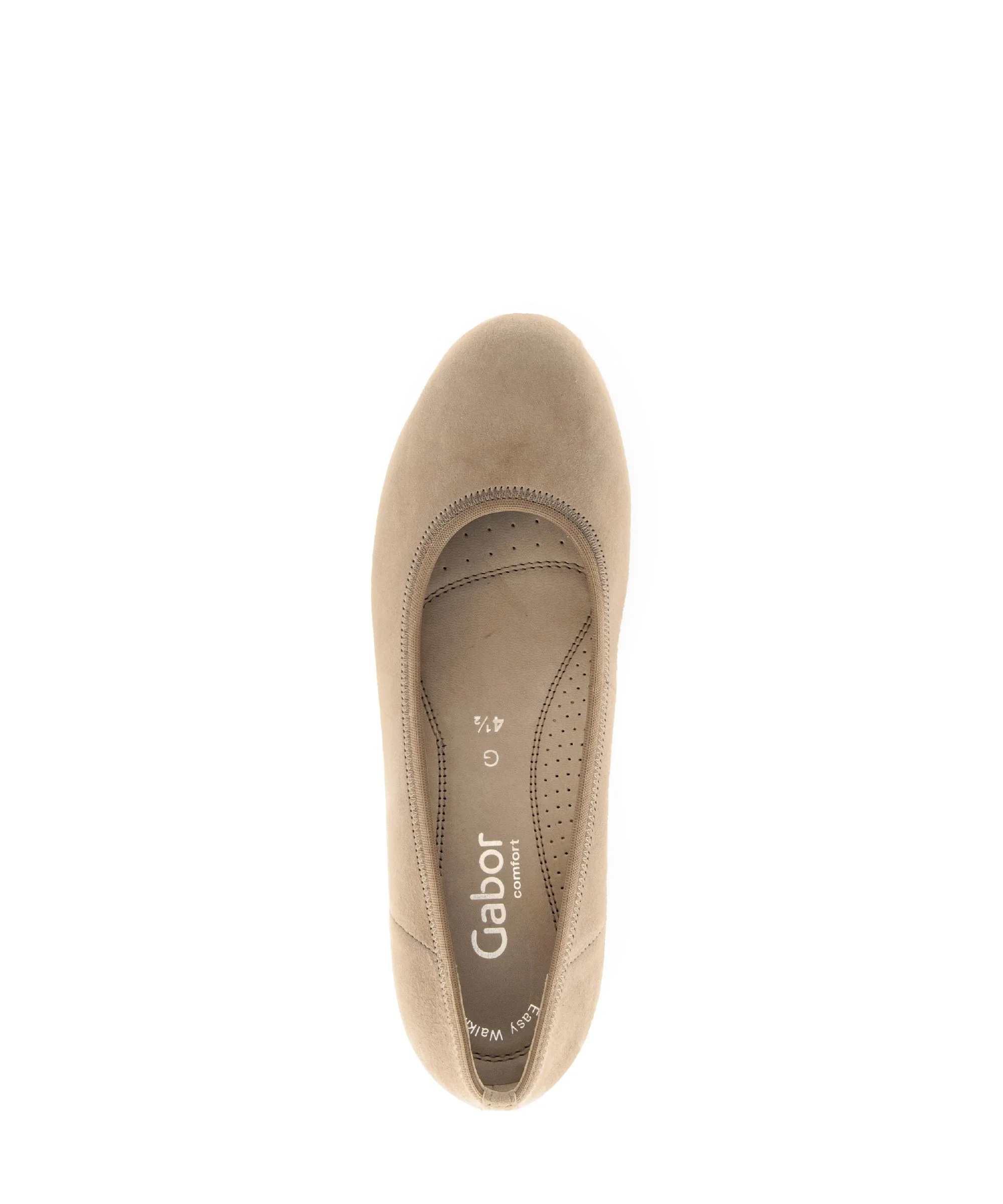 Ballerines beiges en nubuck - Image 3