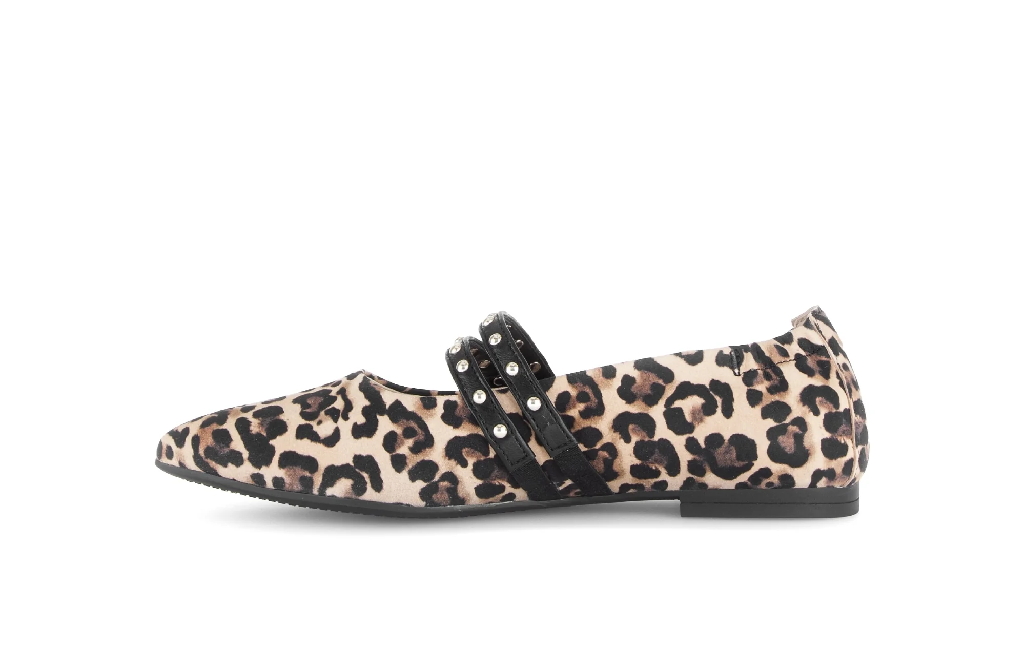 Ballerines beiges en velours - Image 2