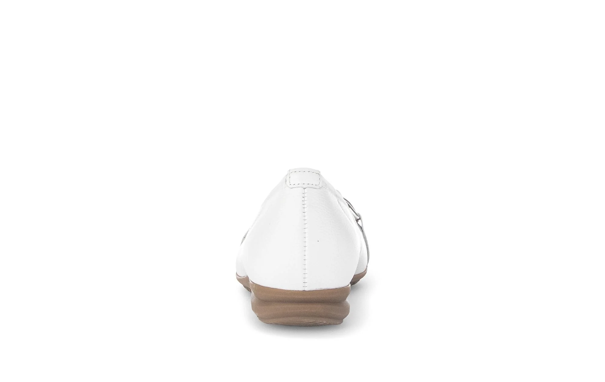 Ballerines blanches en cuir - Image 4