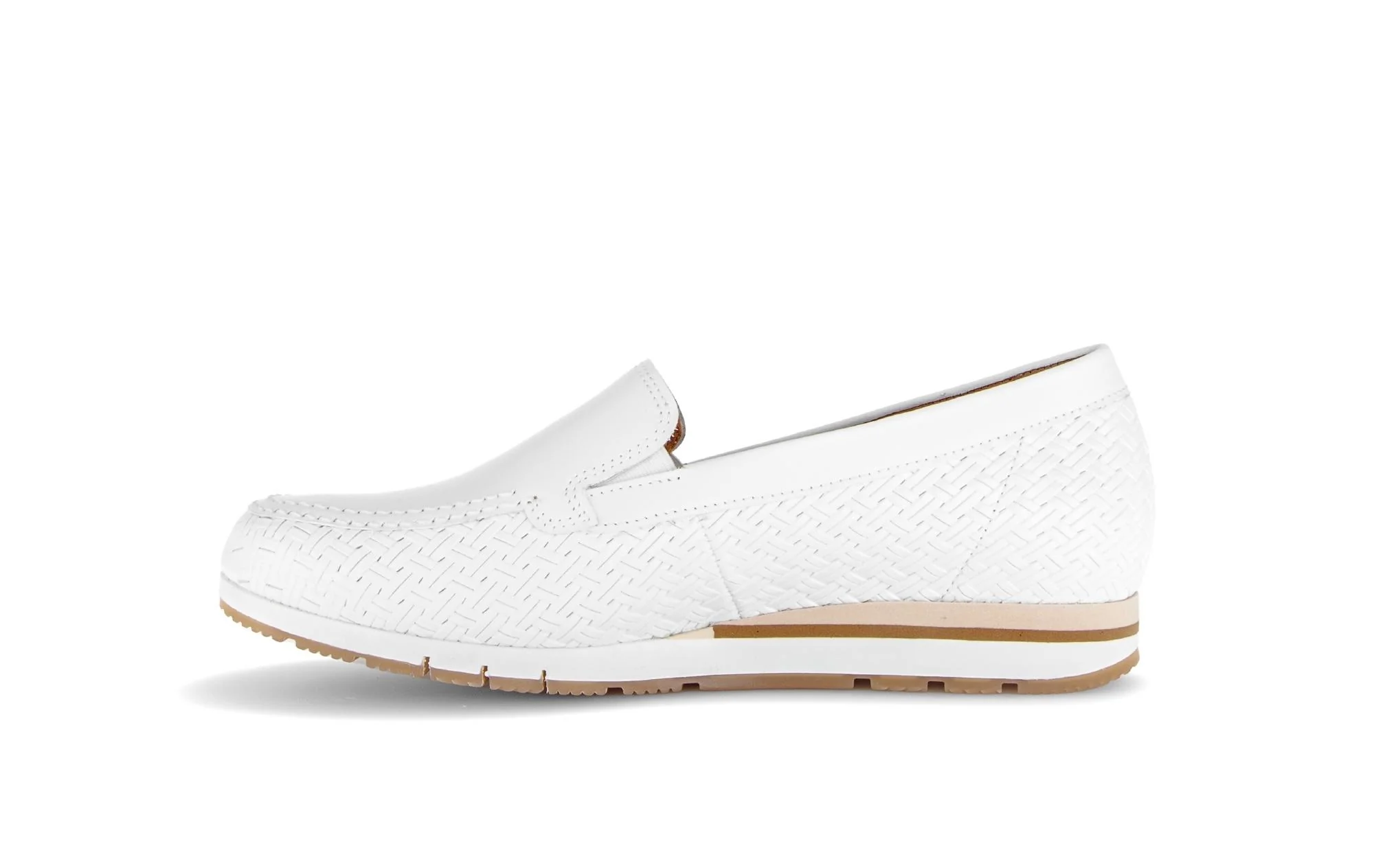 Ballerines blanches en cuir - Image 2