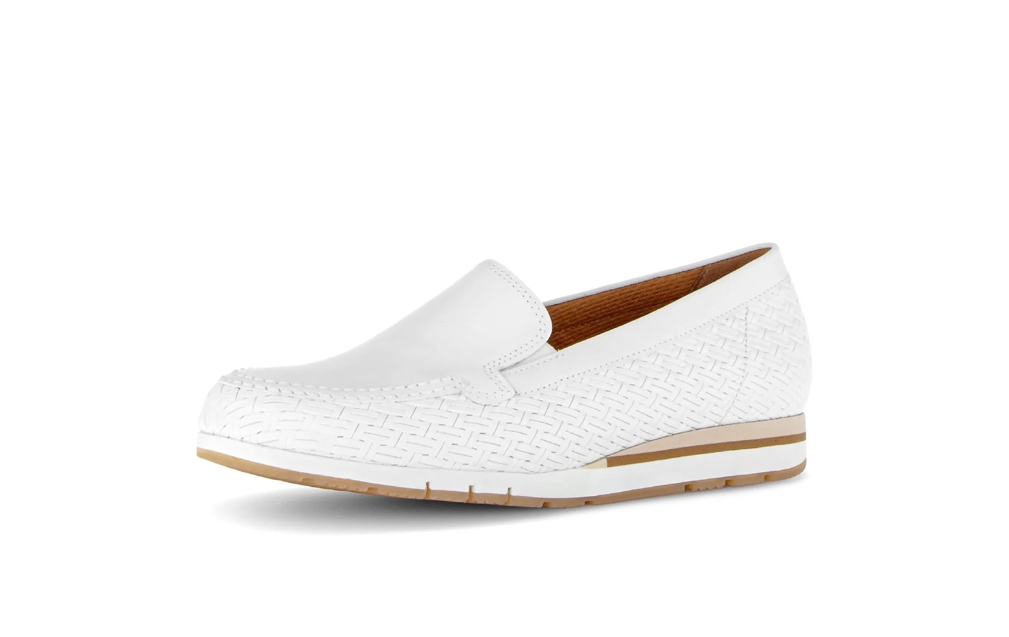 Ballerines blanches en cuir - Image 6