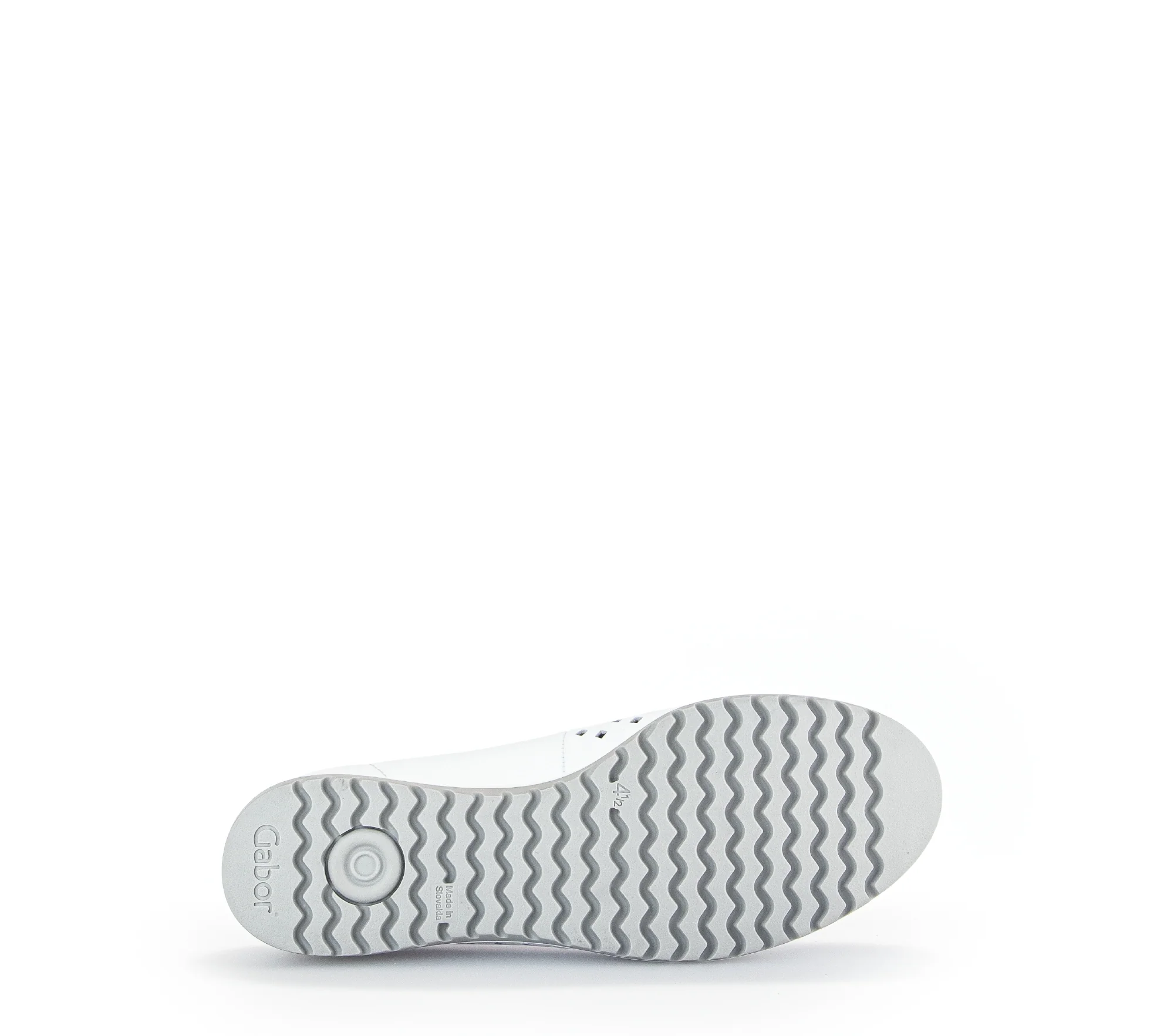 Ballerines blanches en cuir lisse - Image 5