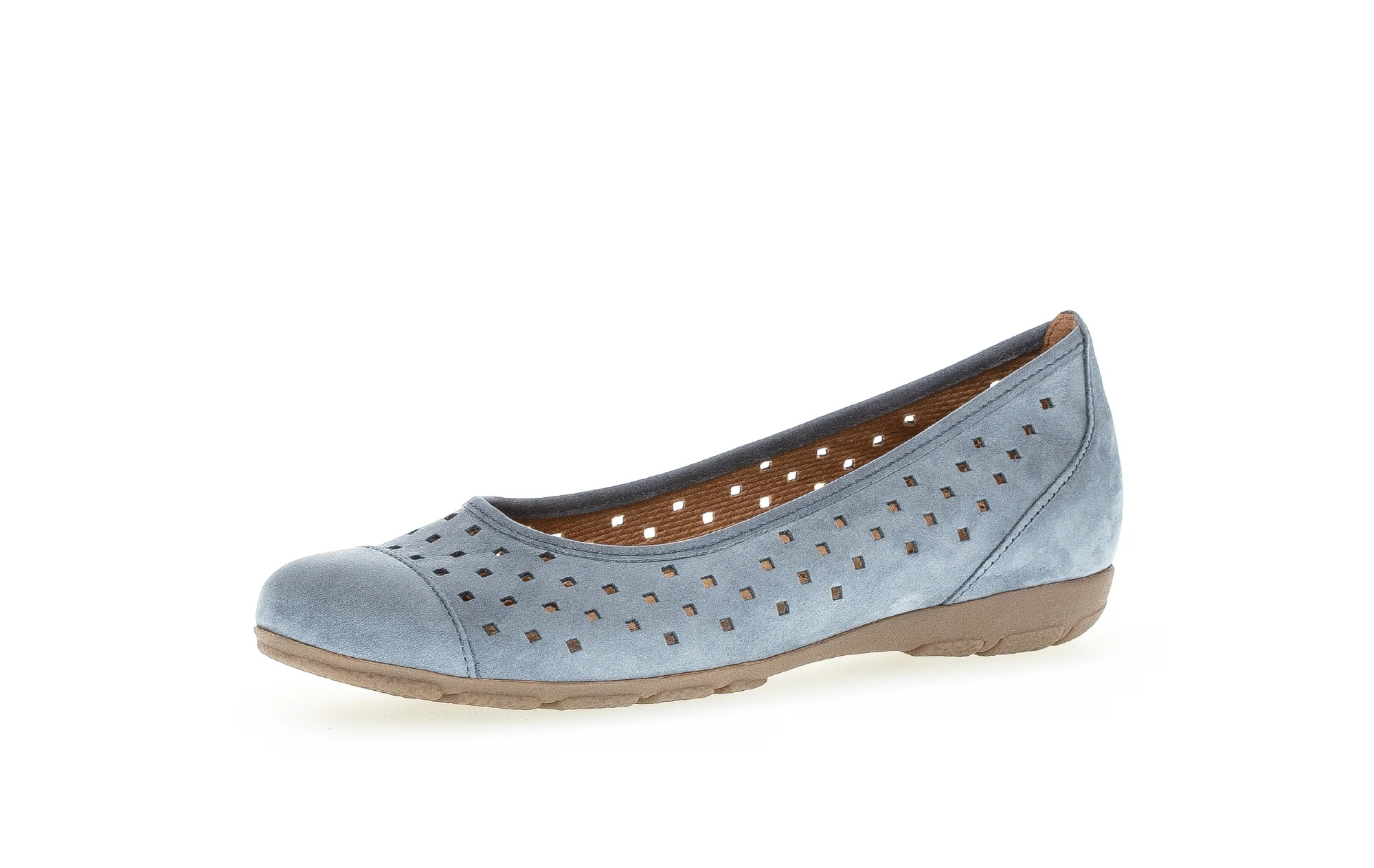 Ballerines bleu ciel à enfiler - Image 3