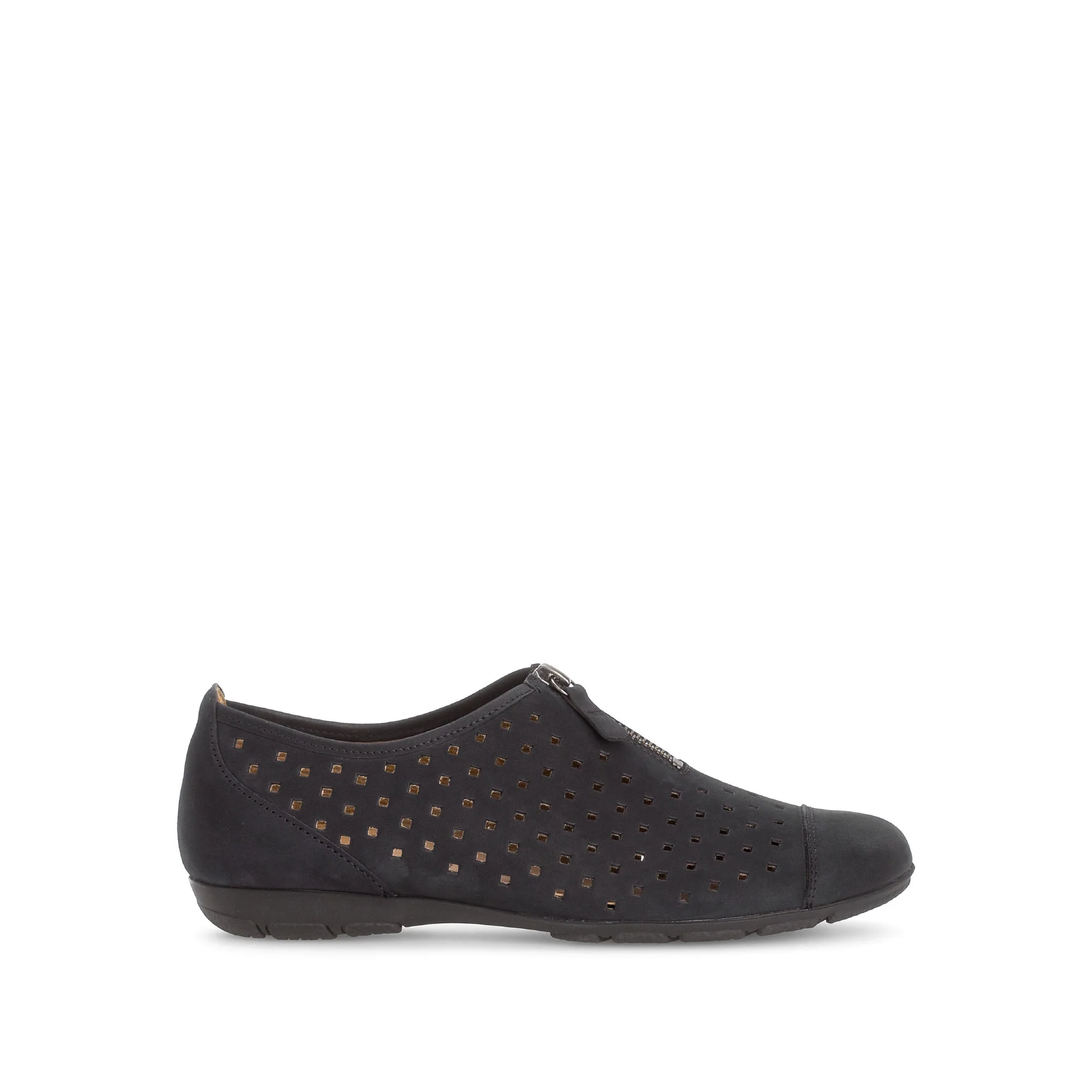 Ballerines bleu marine en nubuk