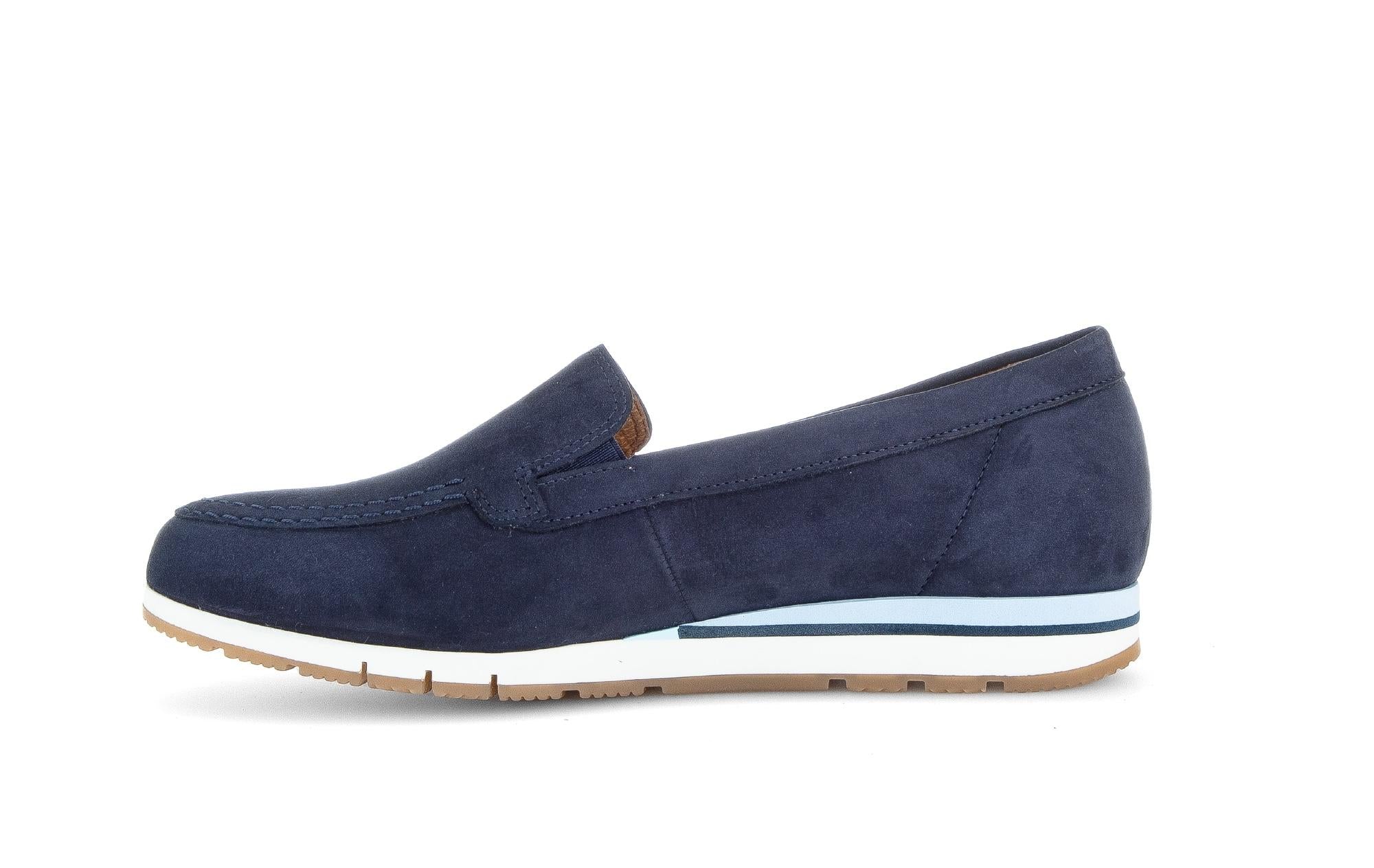 Ballerines bleues en nubuck - Image 2