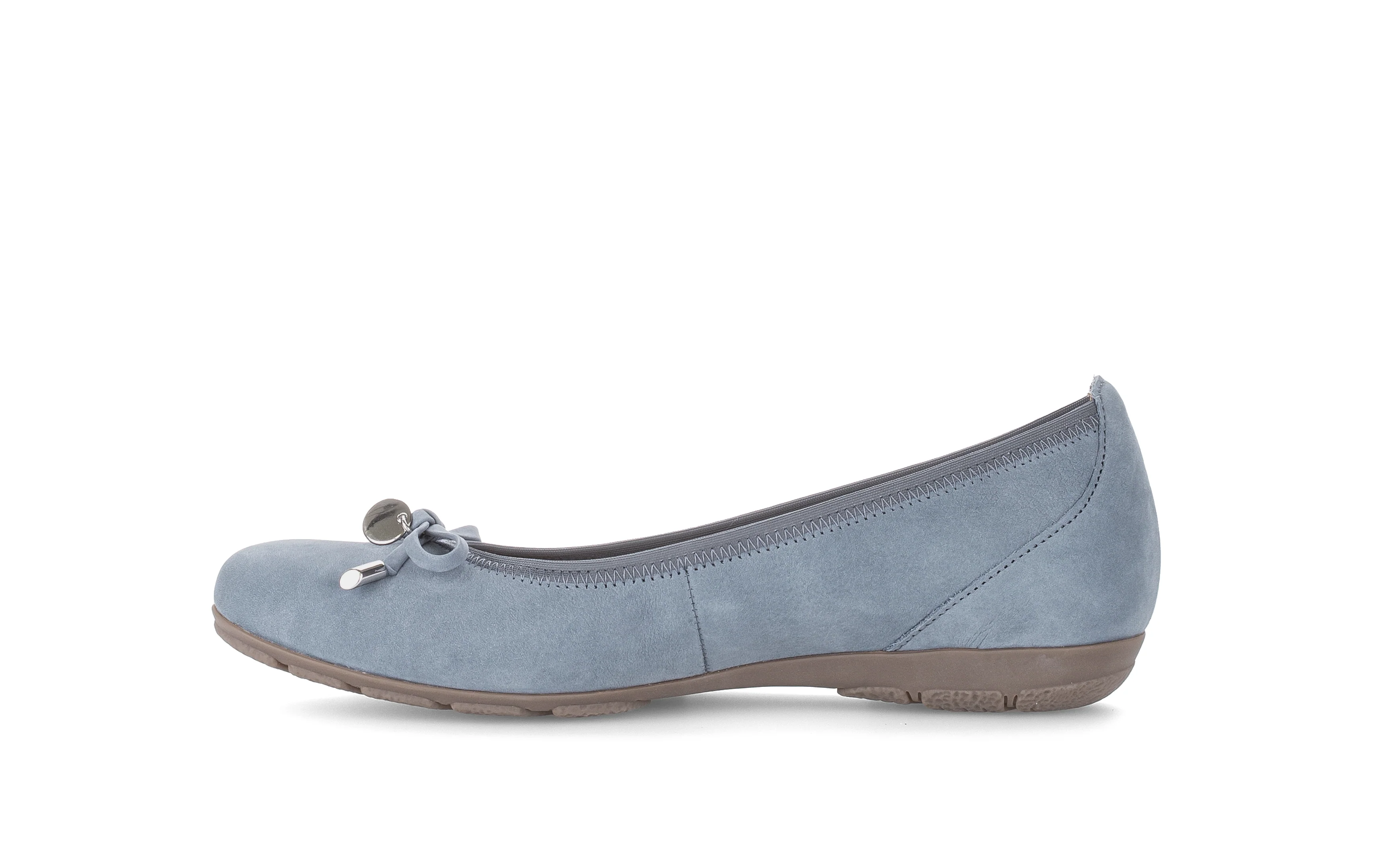 Ballerines bleues en cuir - Image 2