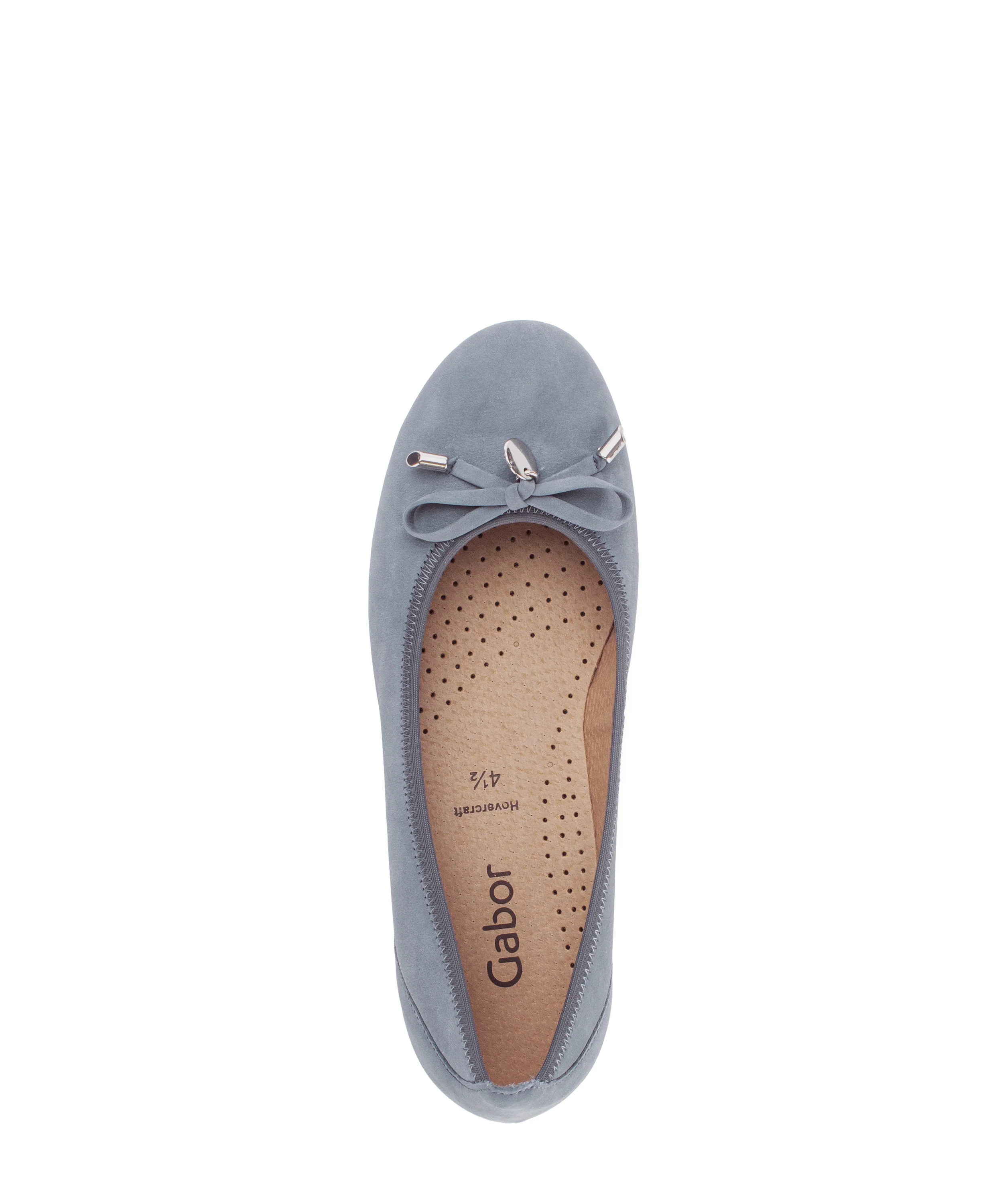 Ballerines bleues en cuir - Image 3