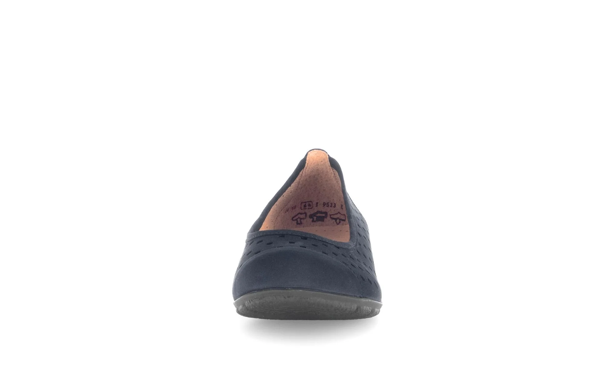 Ballerines perforées bleues en Nubuck - Image 5