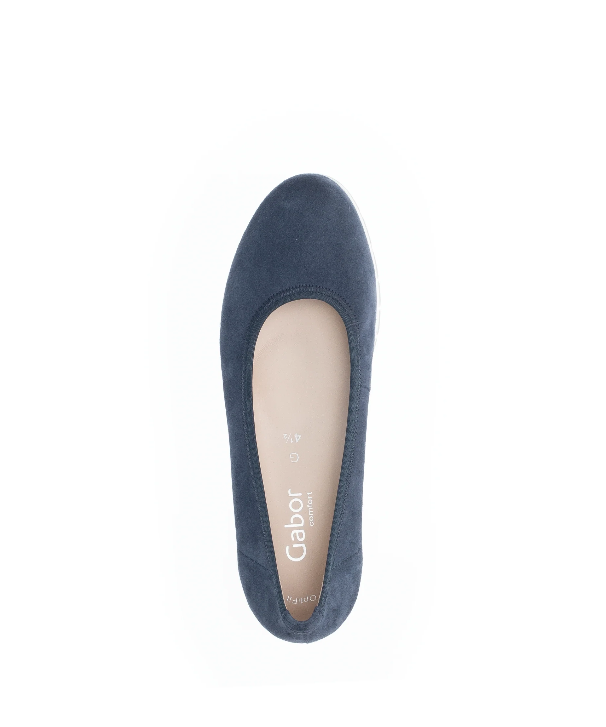 Ballerines bleues en cuir - Image 3