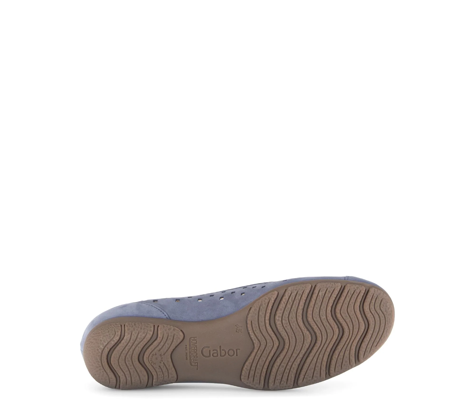 Ballerines perforées bleues en Nubuck - Image 7
