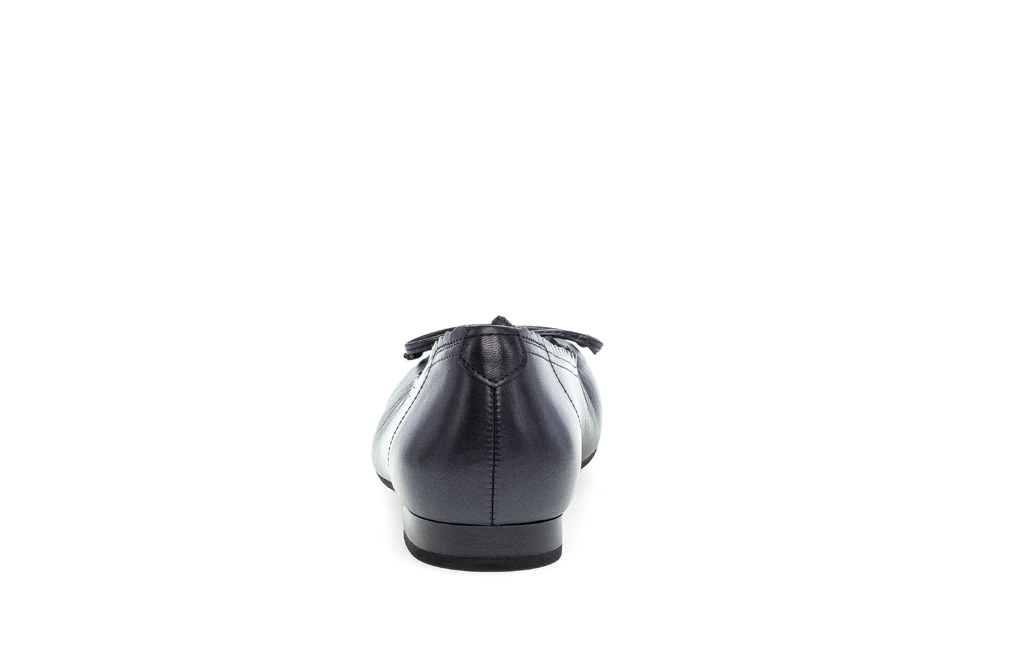 Ballerines bleues en cuir lisse - Image 4