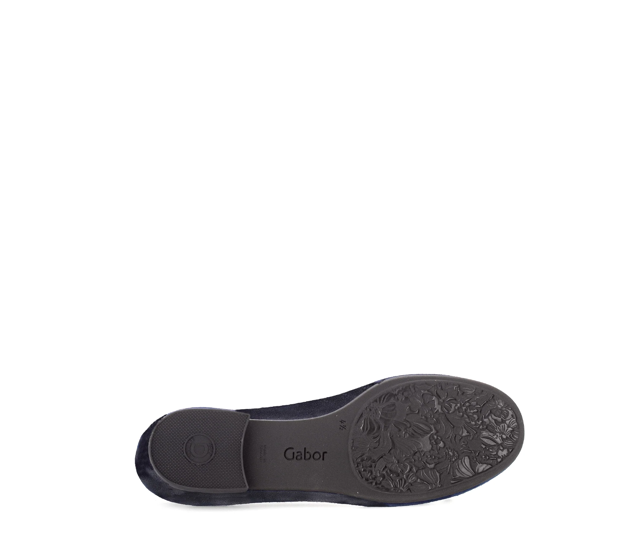 Ballerines bleues en cuir lisse - Image 6