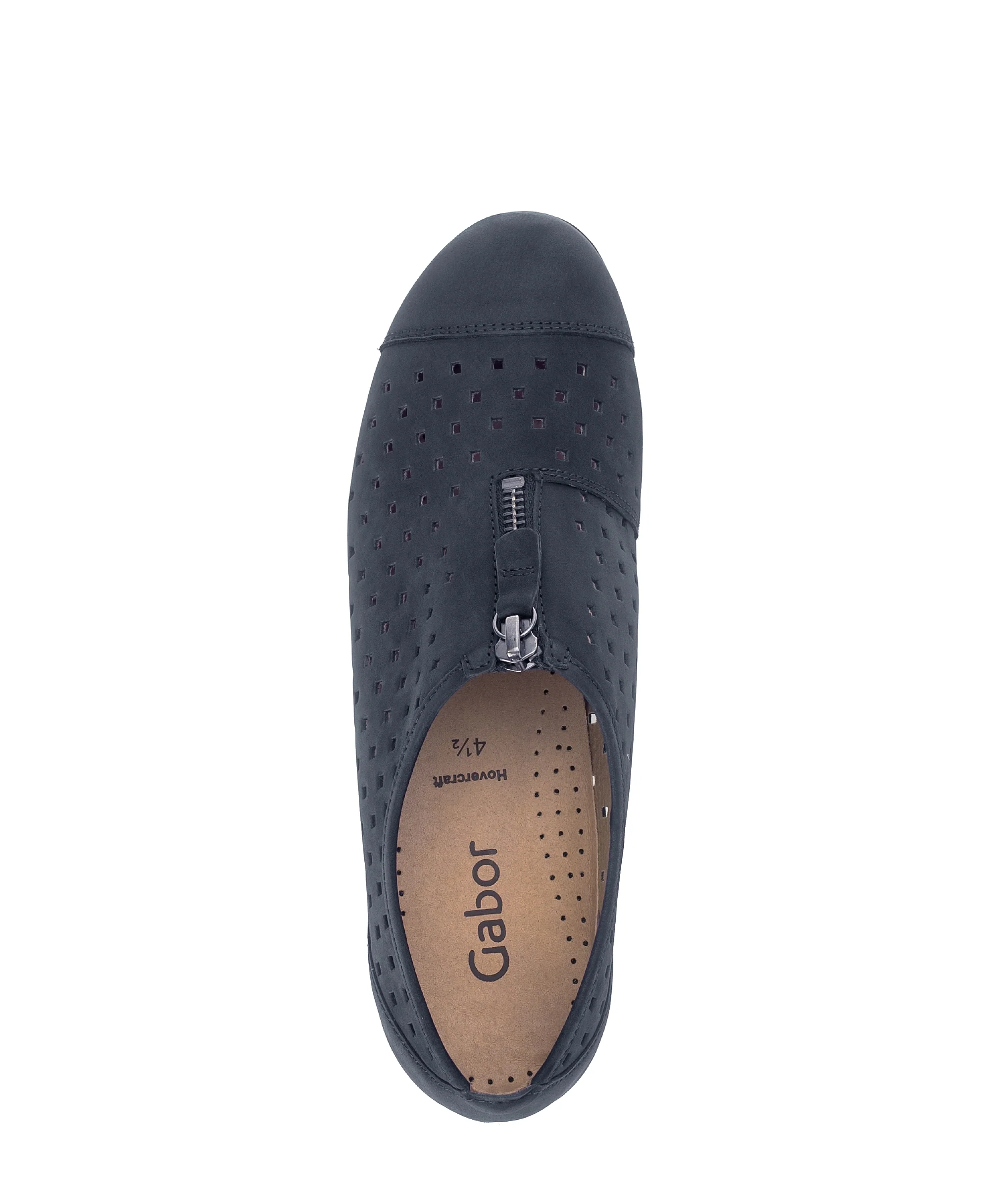 Ballerines bleues en cuir nubuck - Image 3