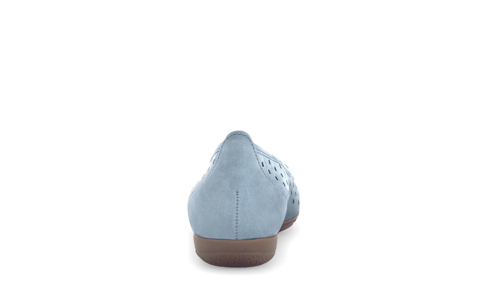 Ballerines bleues en cuir nubuck - Image 4