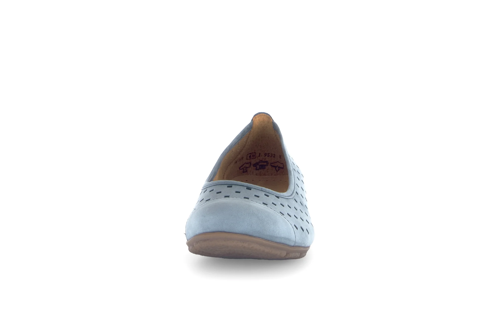 Ballerines bleues en cuir nubuck - Image 5