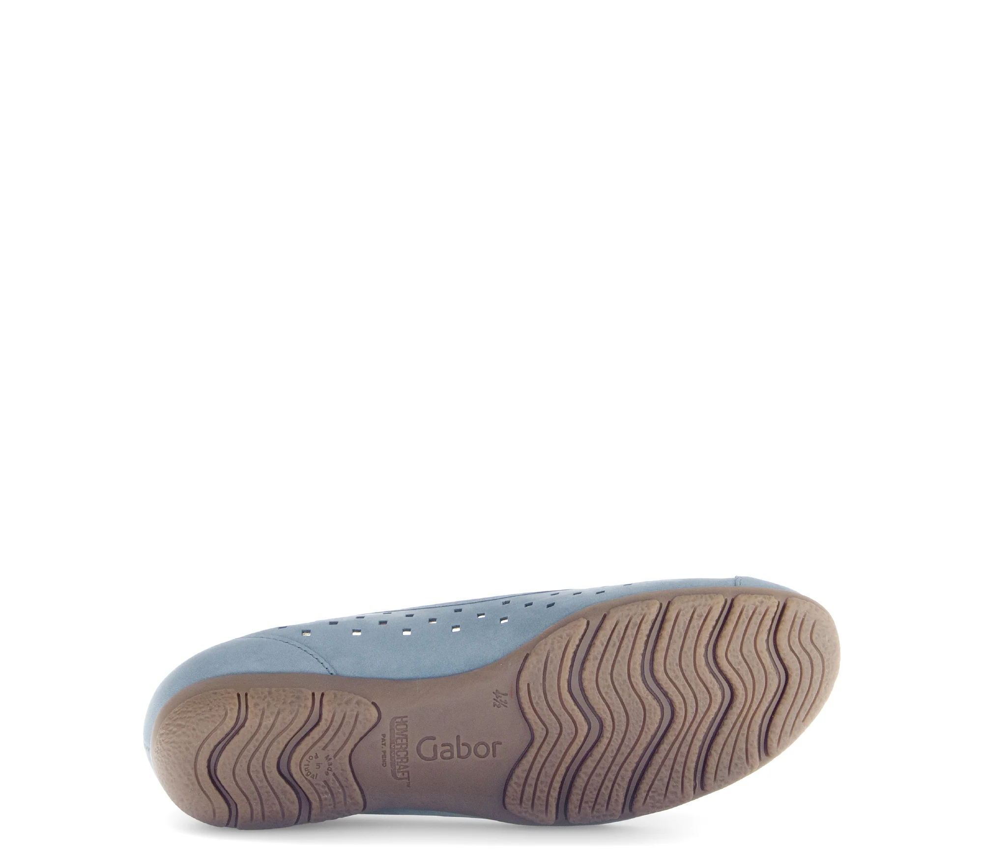 Ballerines bleues en cuir nubuck - Image 6