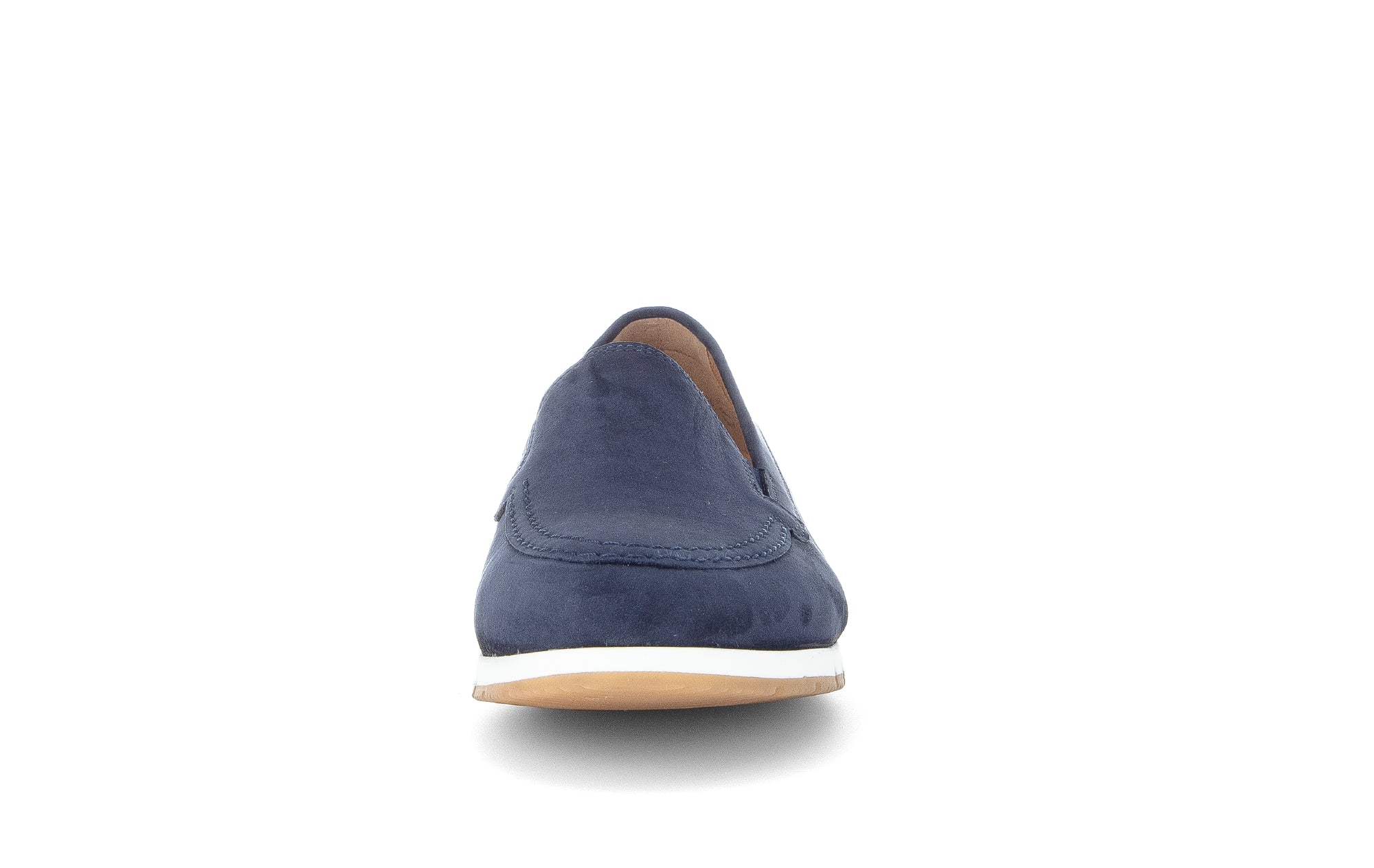 Ballerines bleues en cuir velours - Image 4