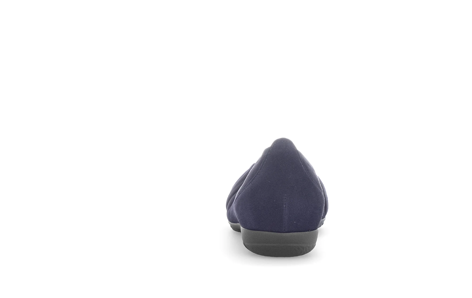 Ballerines bleues en cuir velours - Image 4