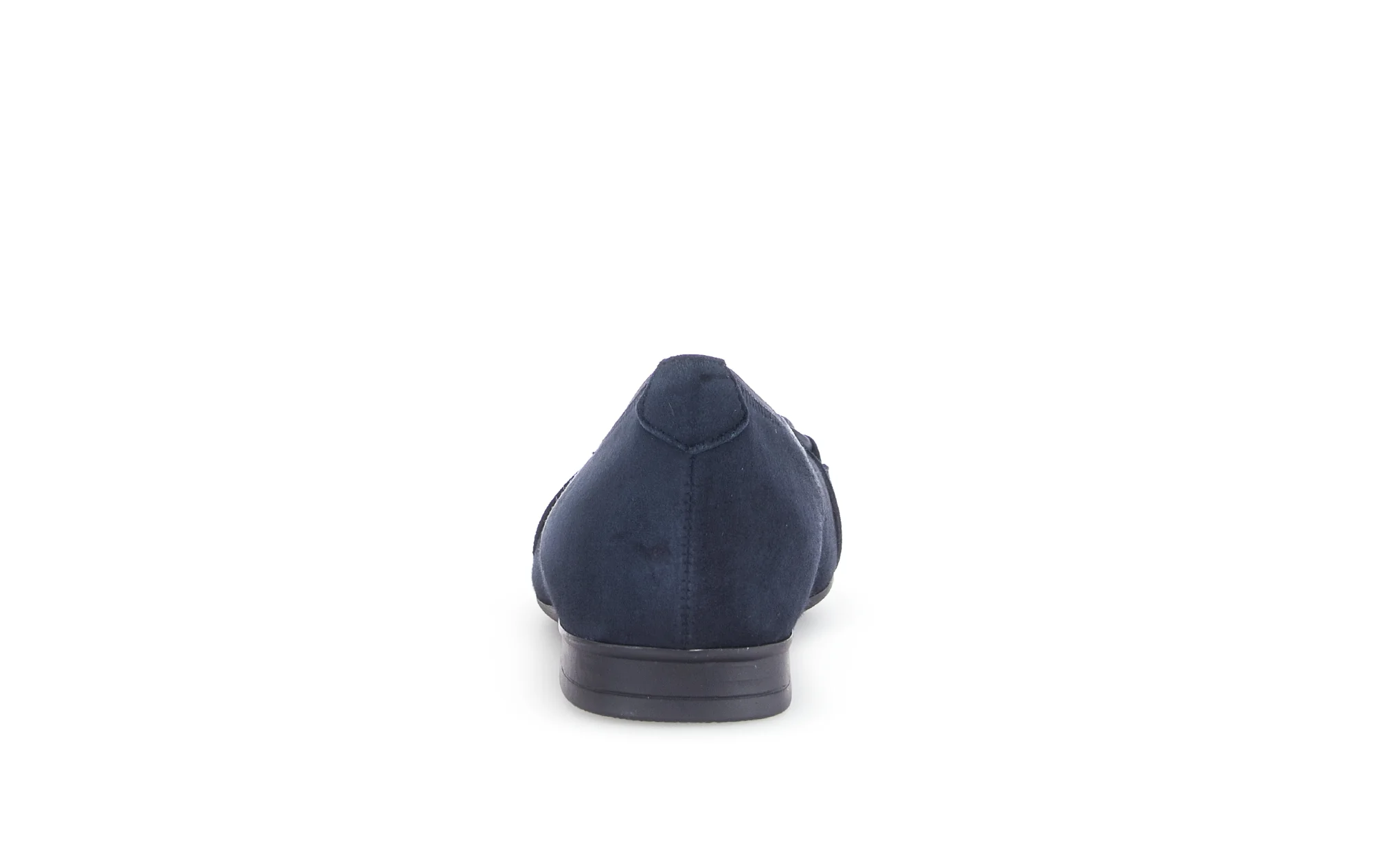 Ballerines bleues en cuir velours - Image 4