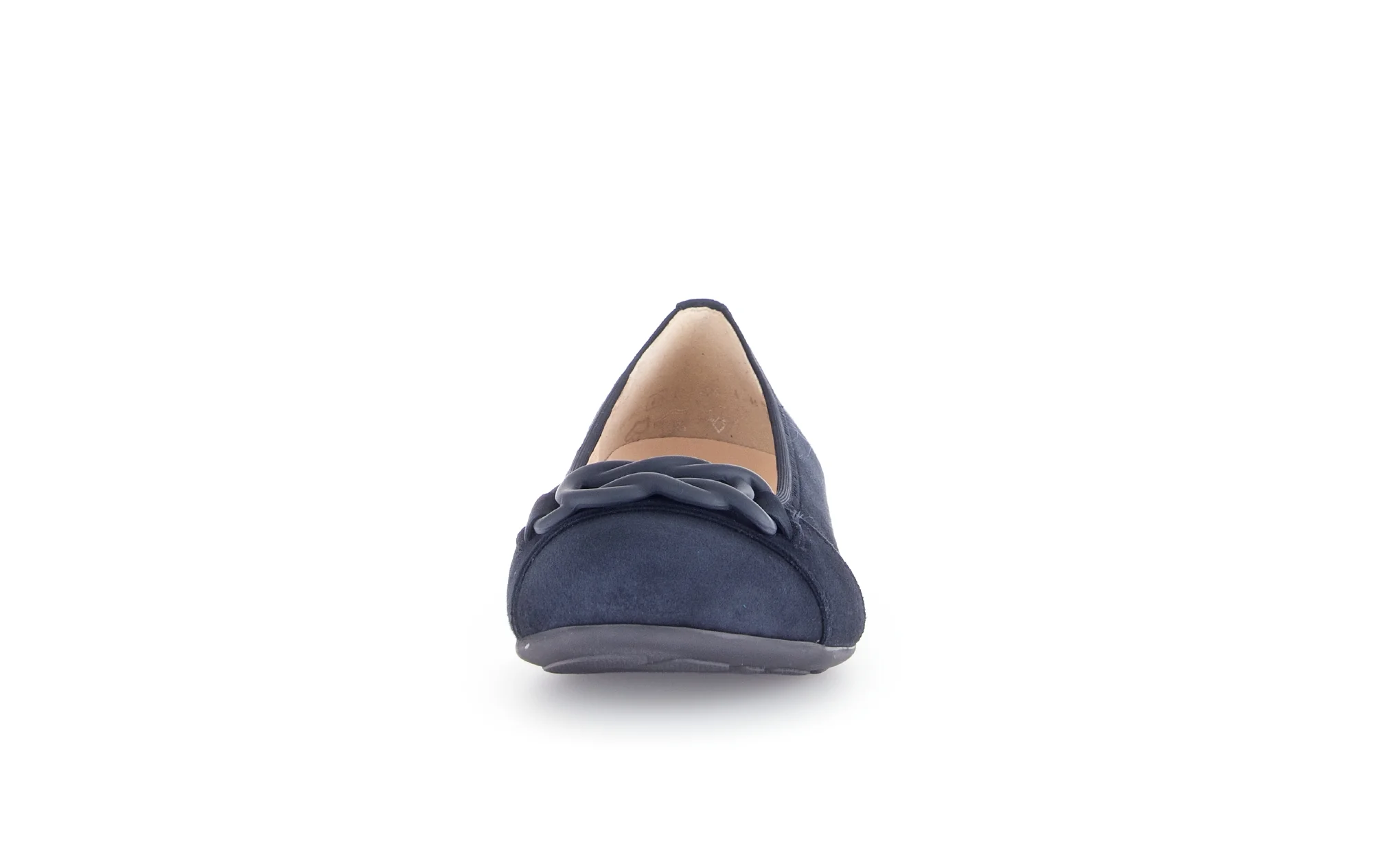 Ballerines bleues en cuir velours - Image 5
