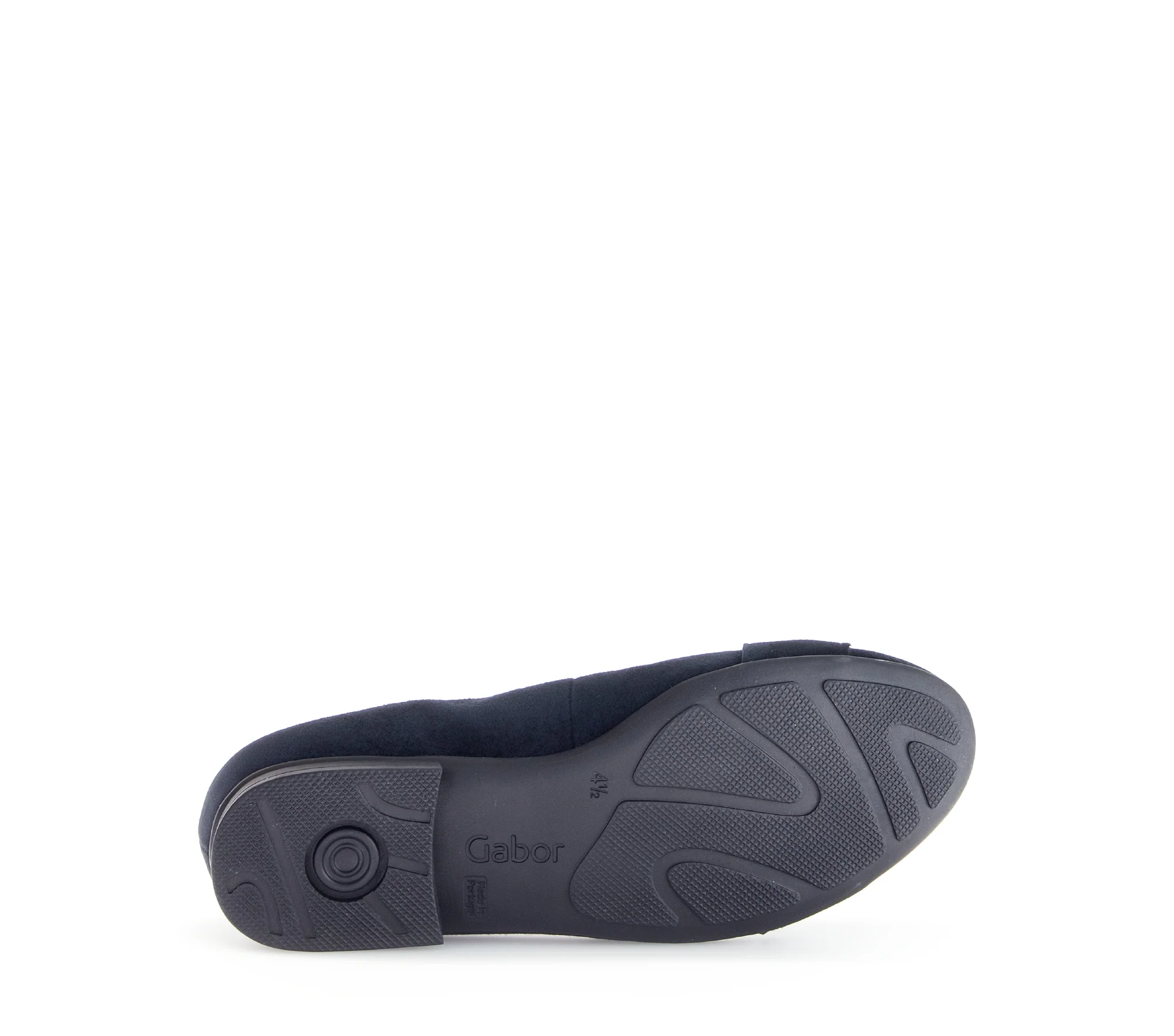 Ballerines bleues en cuir velours - Image 7
