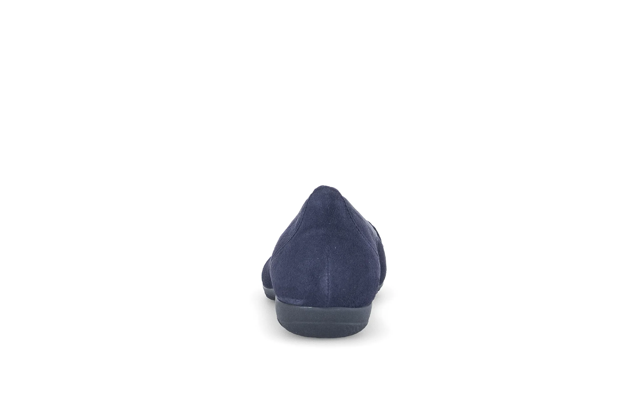 Ballerines bleues en cuir velours - Image 4