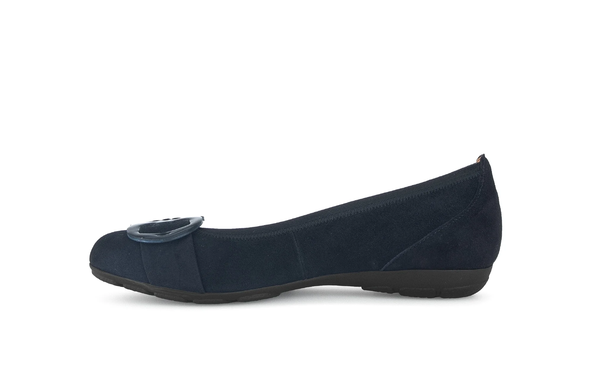 Ballerines bleues en velours - Image 2