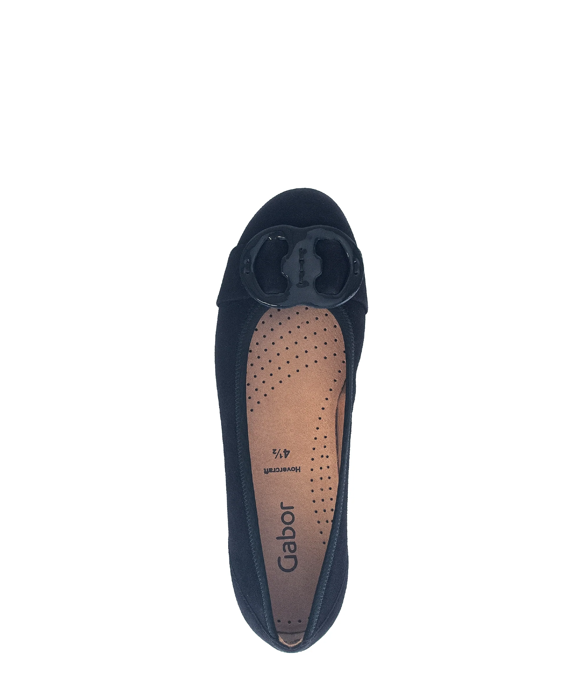 Ballerines bleues en velours - Image 3