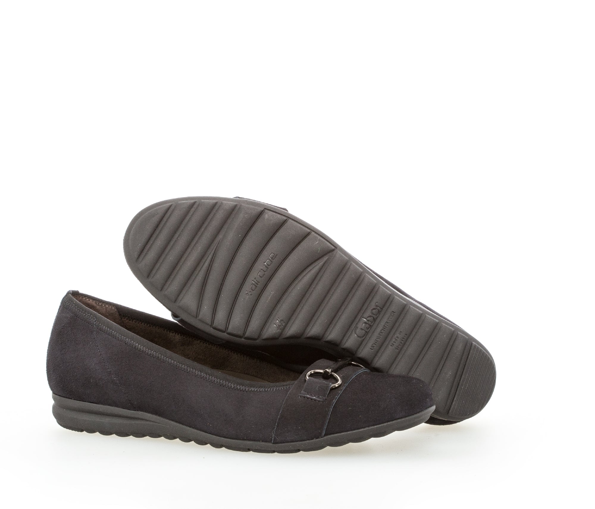 Ballerines classiques bleues en velours - Image 4