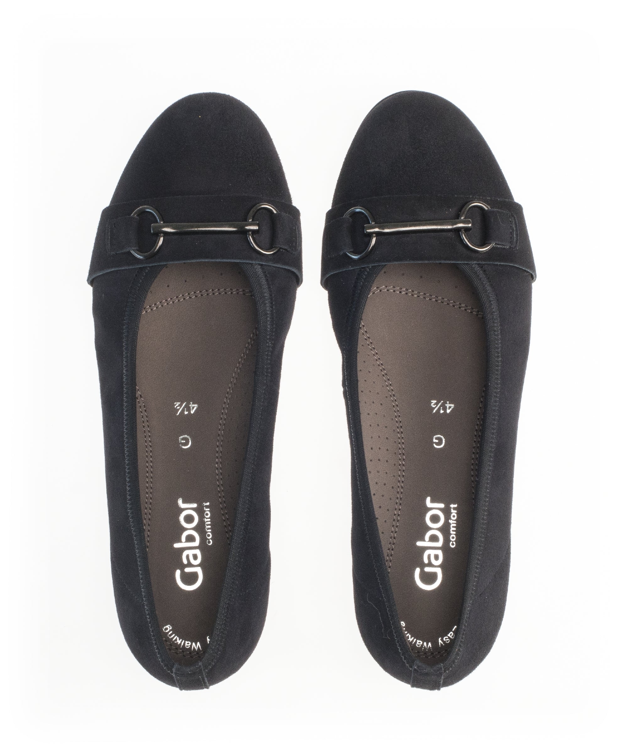 Ballerines classiques bleues en velours - Image 5