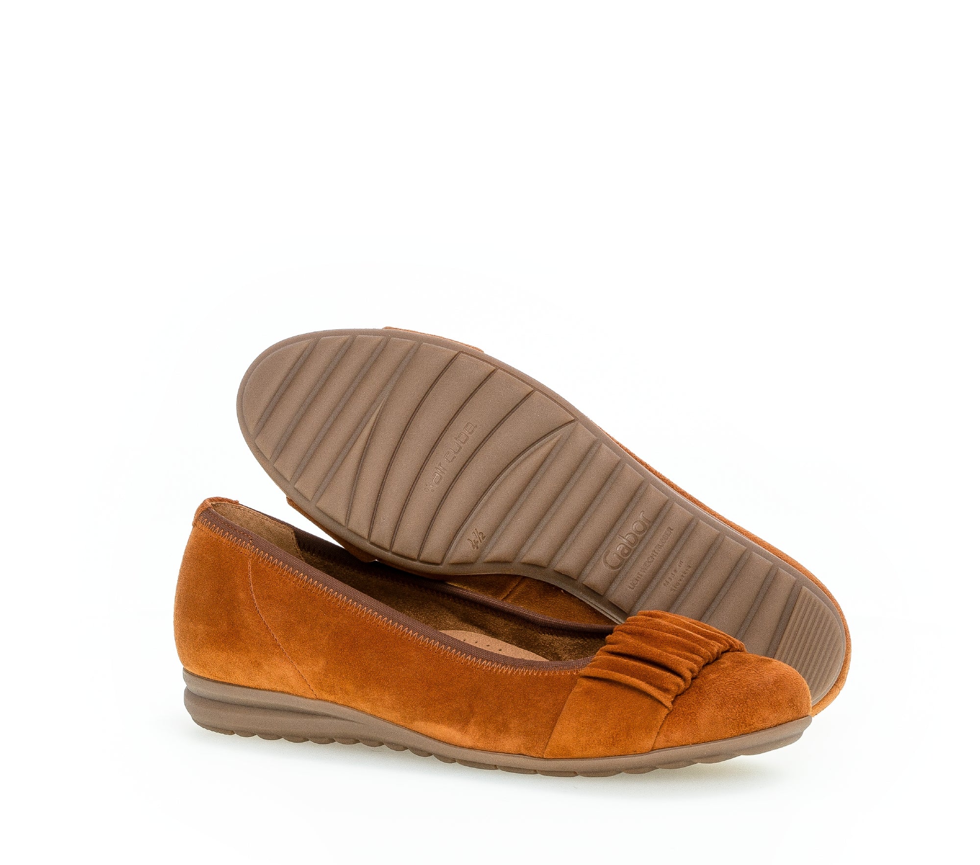 Ballerines cognac à enfiler - Image 3