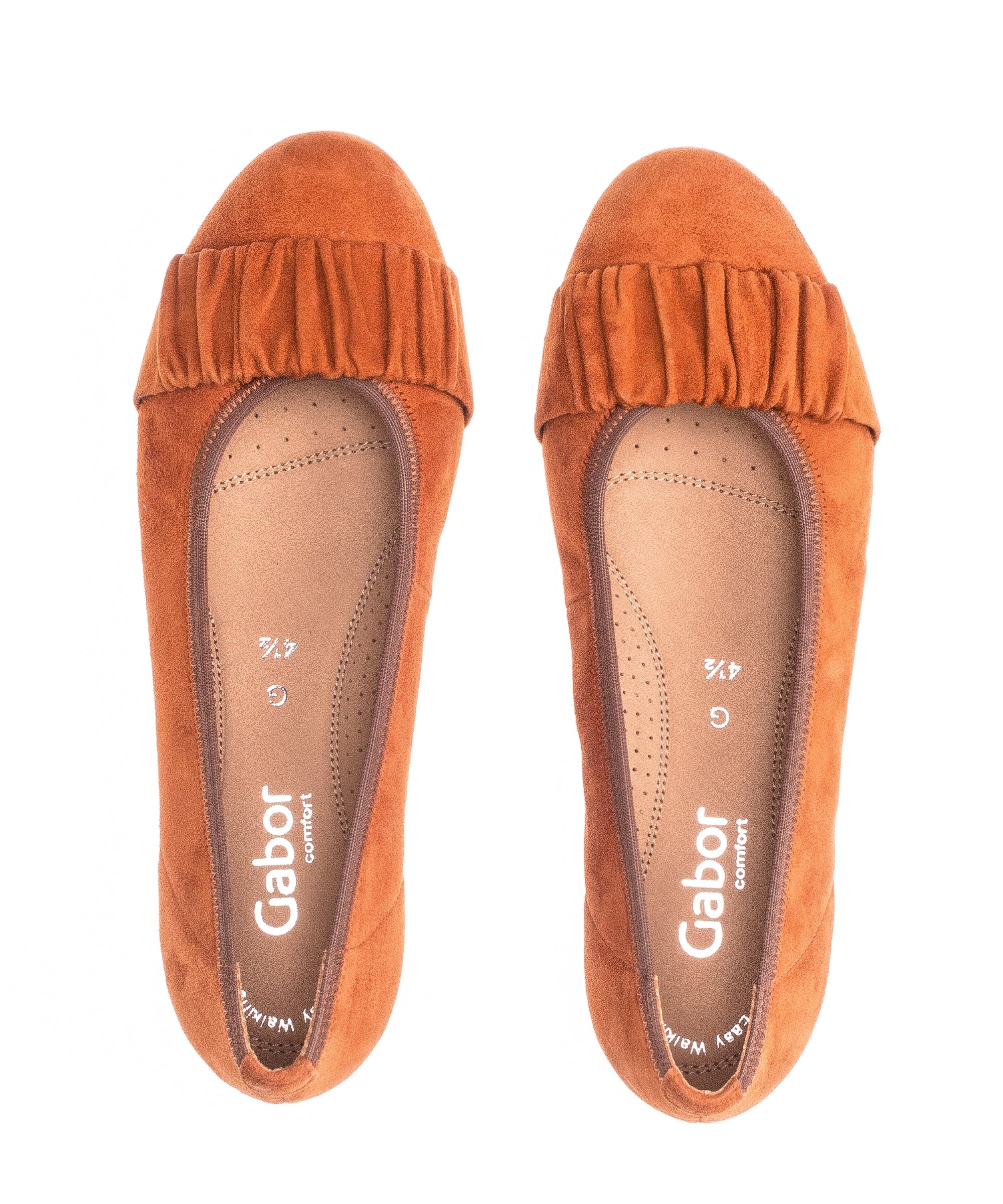 Ballerines cognac à enfiler - Image 4