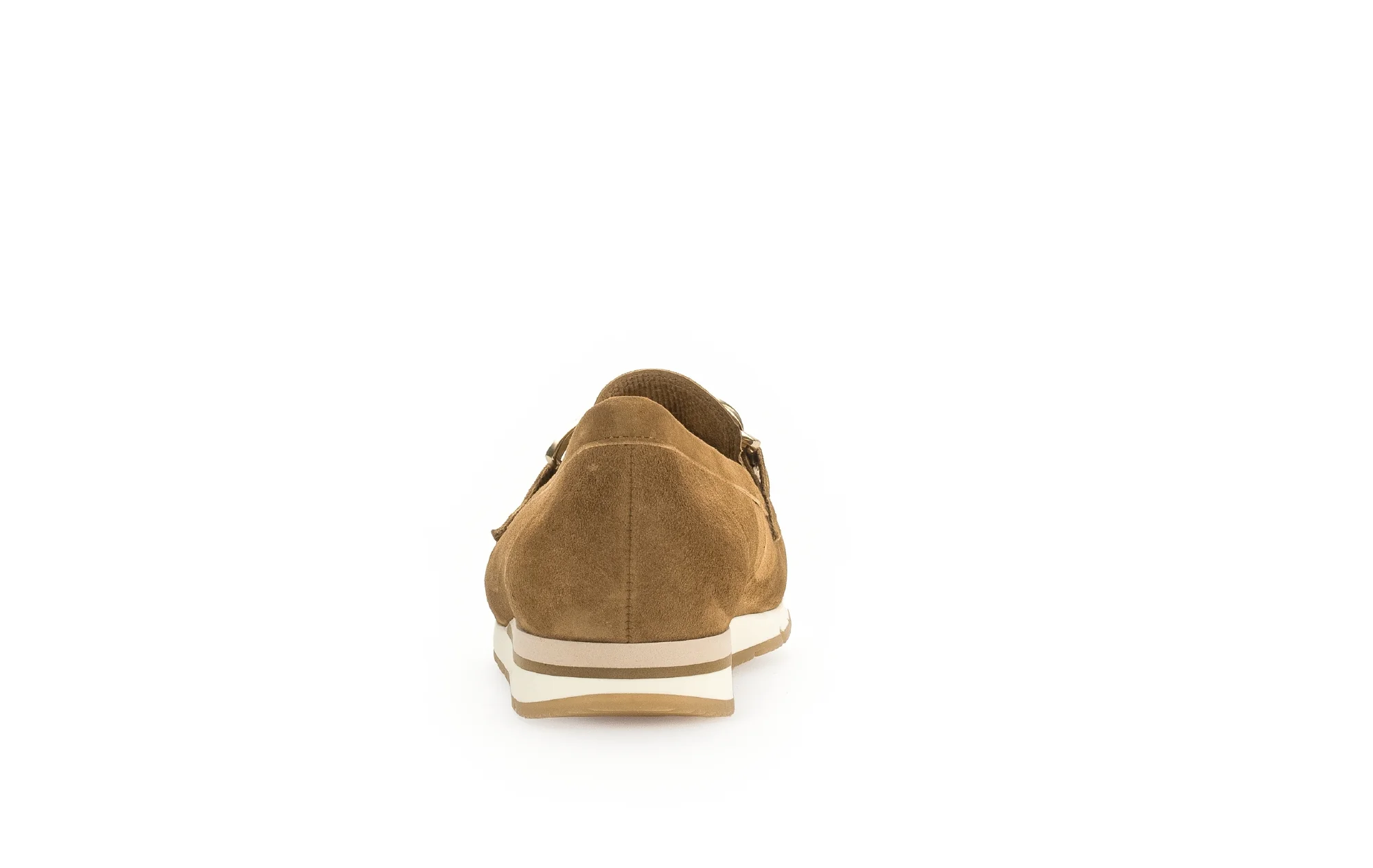 Ballerines cognac en cuir velours - Image 6