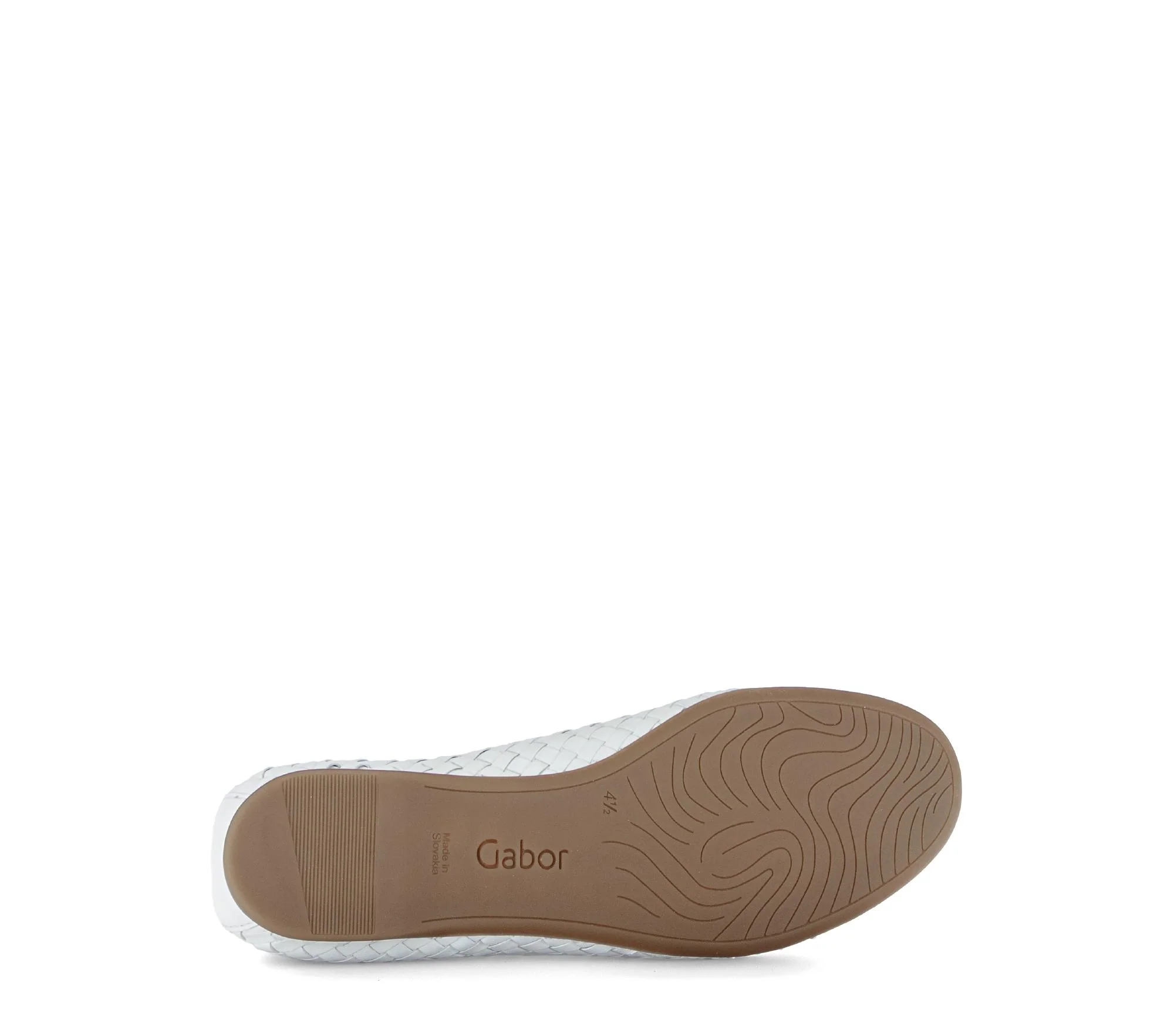 Ballerines crème en cuir - Image 7