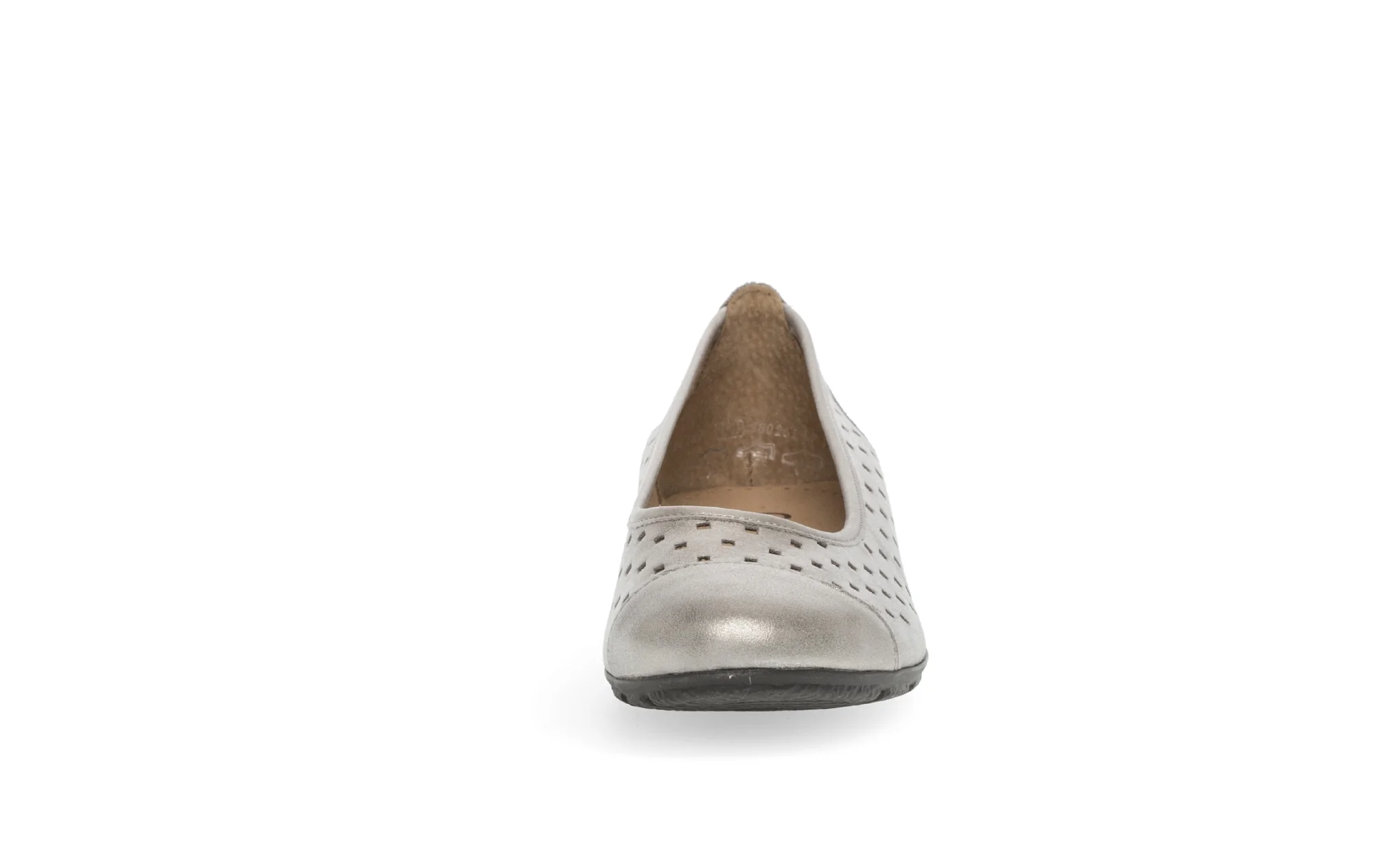 Ballerines dorées en cuir - Image 4