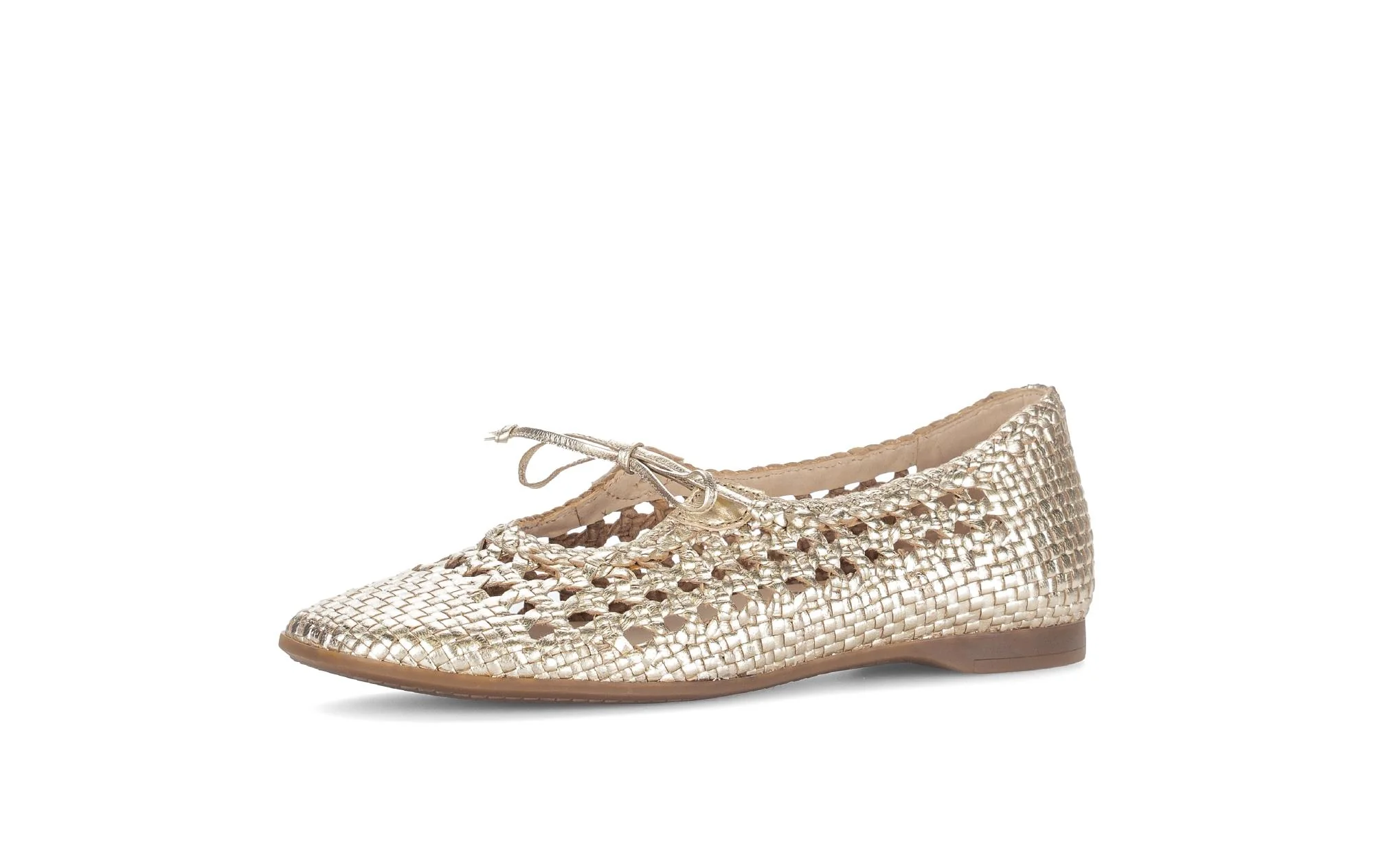 Ballerines dorées en cuir - Image 6