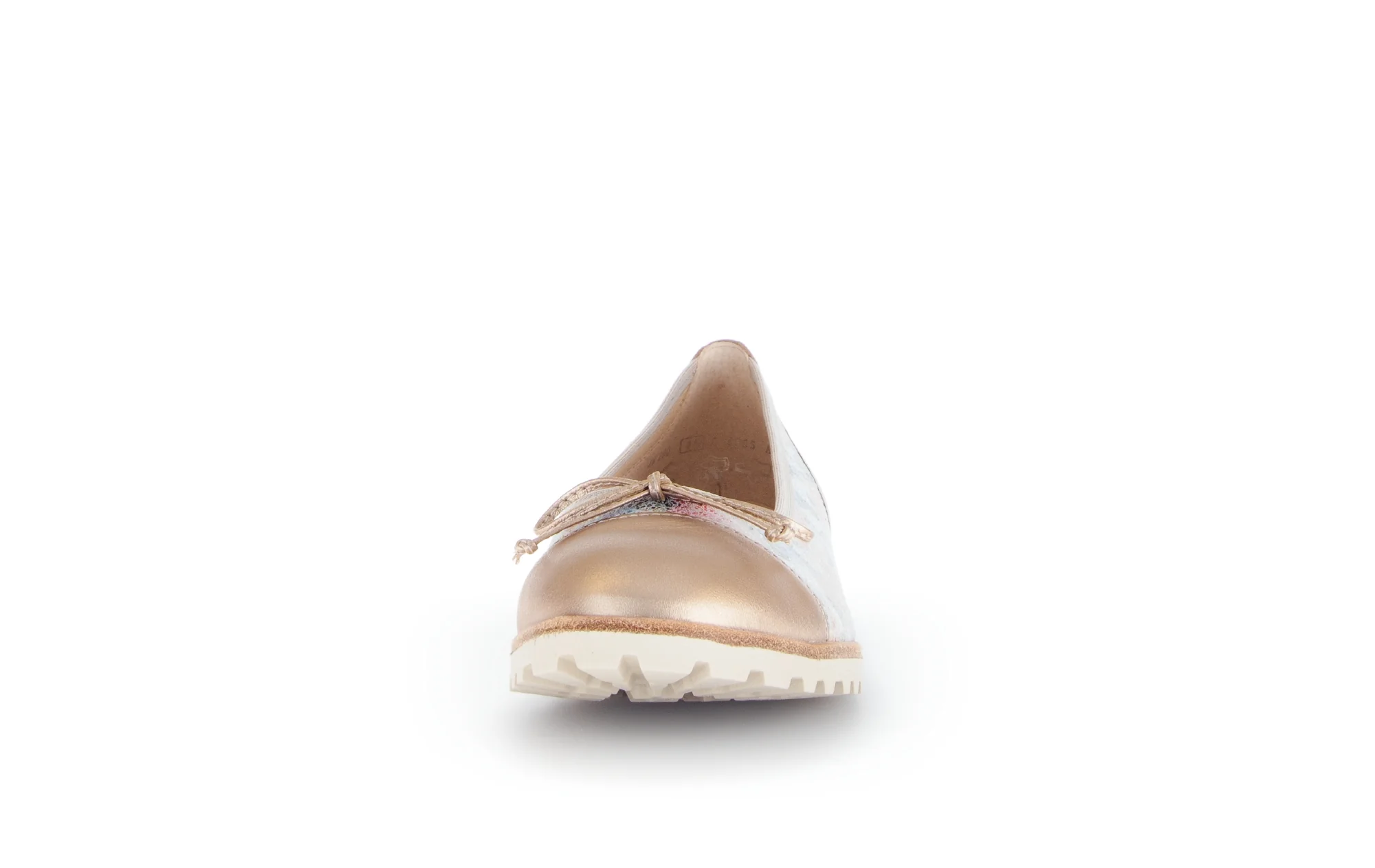 Ballerines fleuries en cuir lisse - Image 5