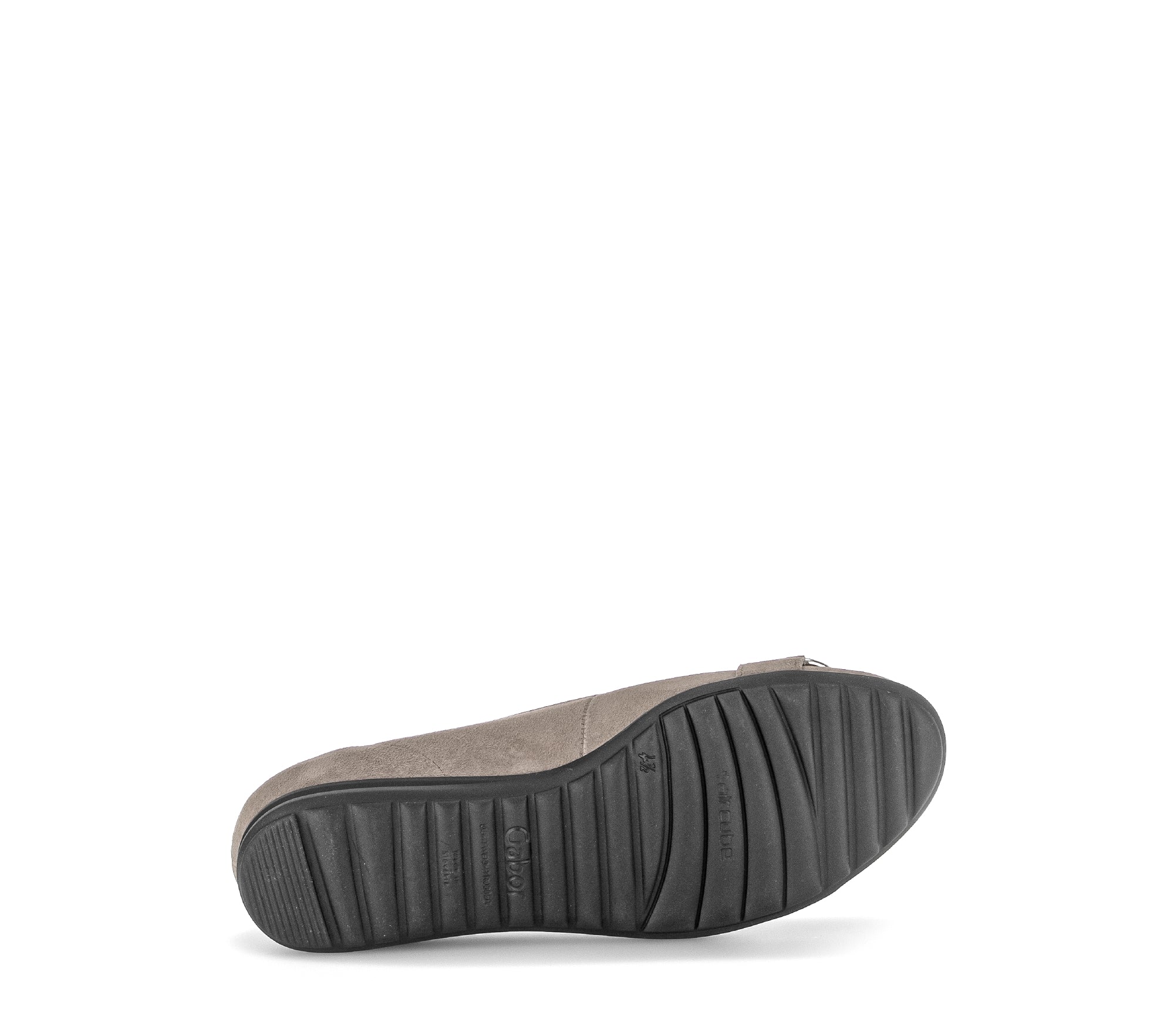 Ballerines taupe en cuir - Image 7